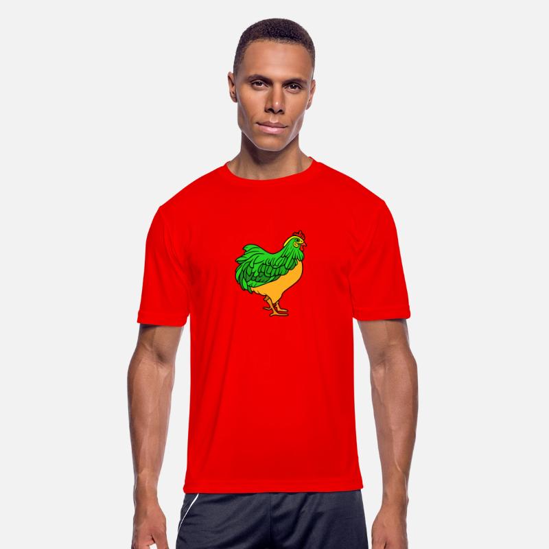 Funny Colorful Rooster