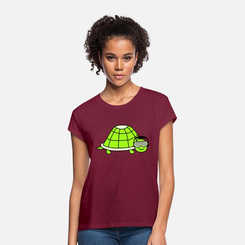 Funny Cute DJ Turtle Tortoise Party Animal Drawing
