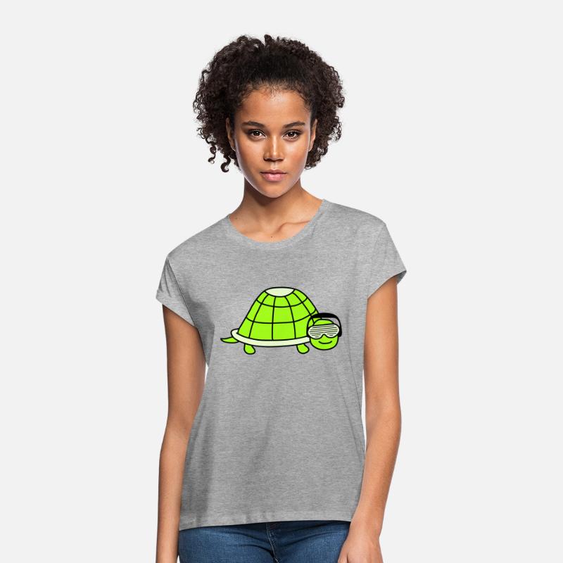 Funny Cute DJ Turtle Tortoise Party Animal Drawing