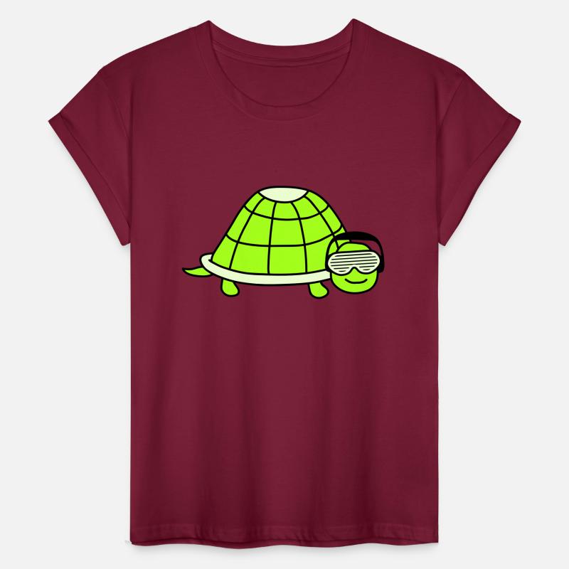 Funny Cute DJ Turtle Tortoise Party Animal Drawing