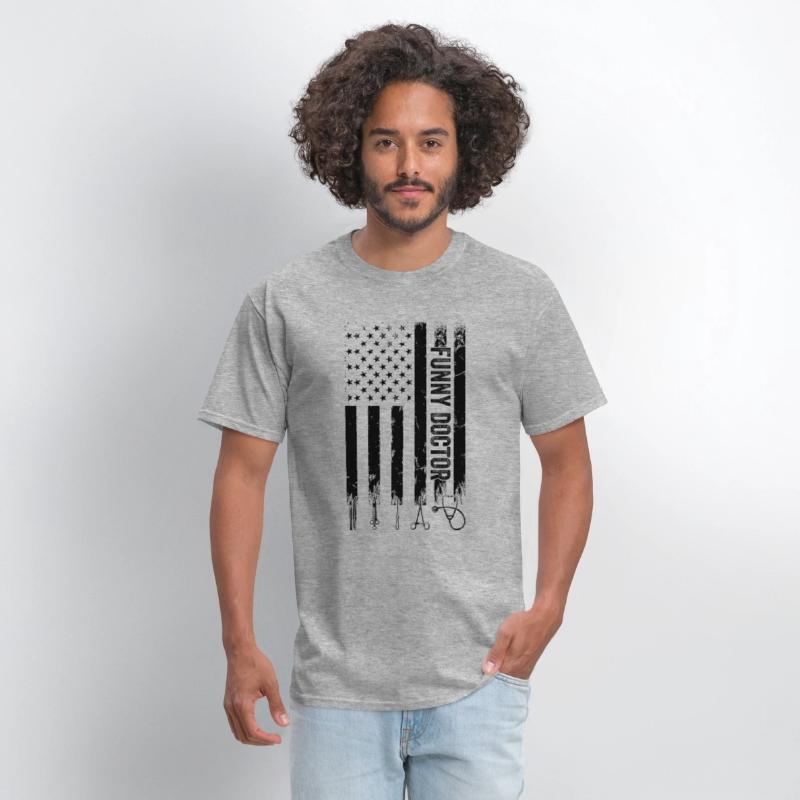 Funny Doctor US Flag