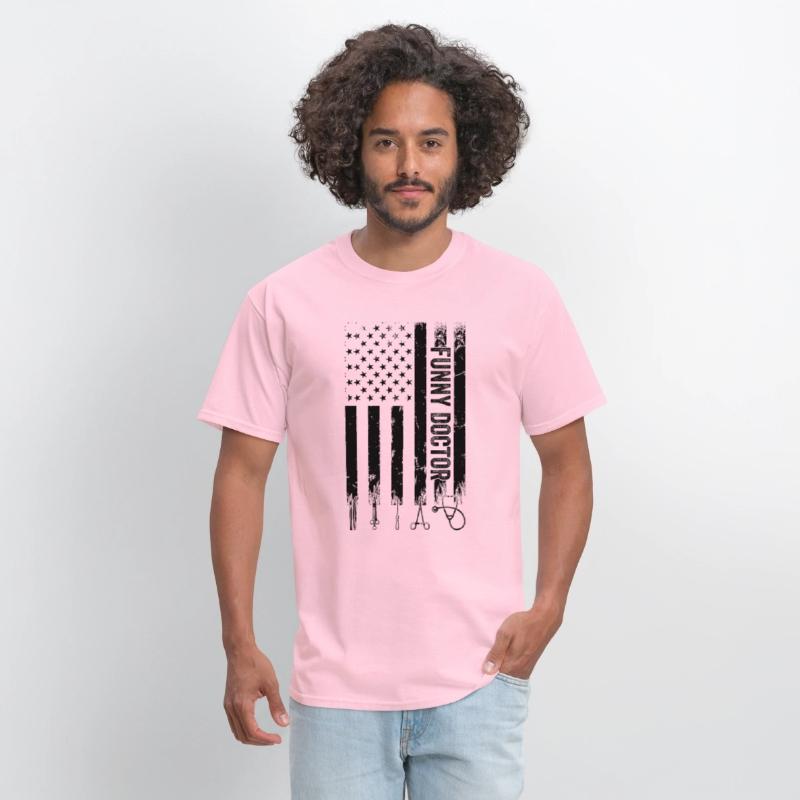 Funny Doctor US Flag