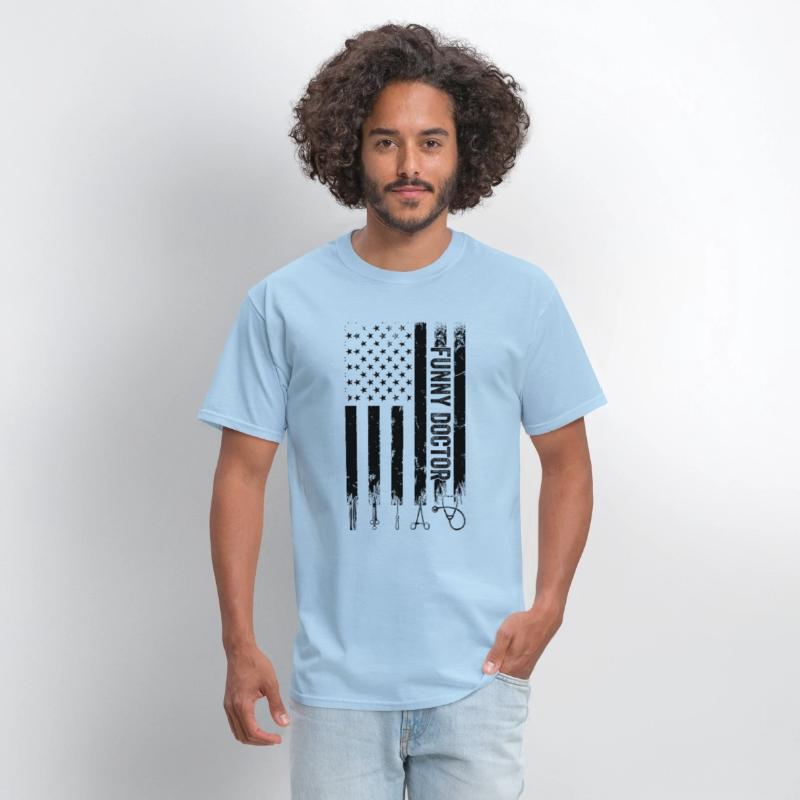 Funny Doctor US Flag