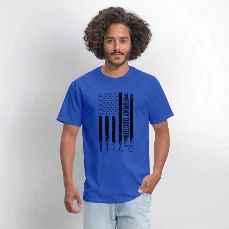 Funny Doctor US Flag