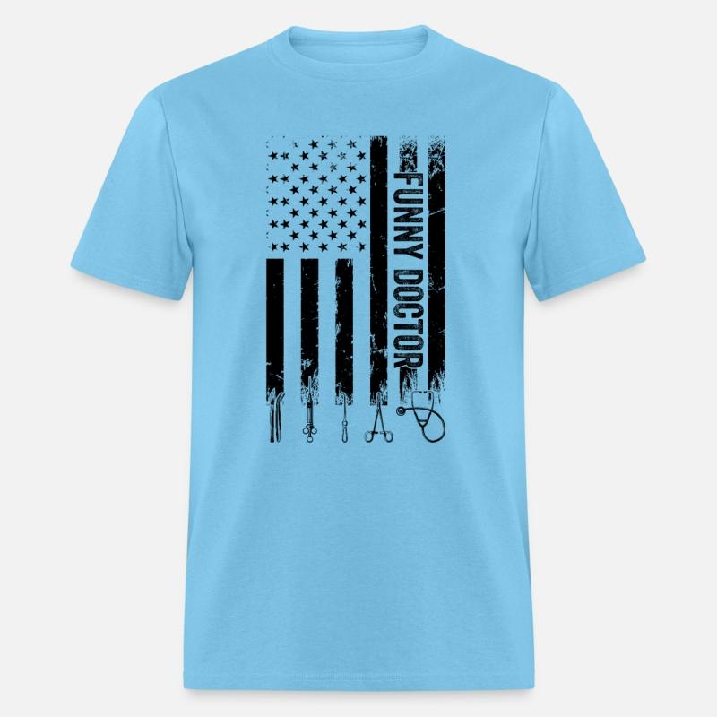 Funny Doctor US Flag