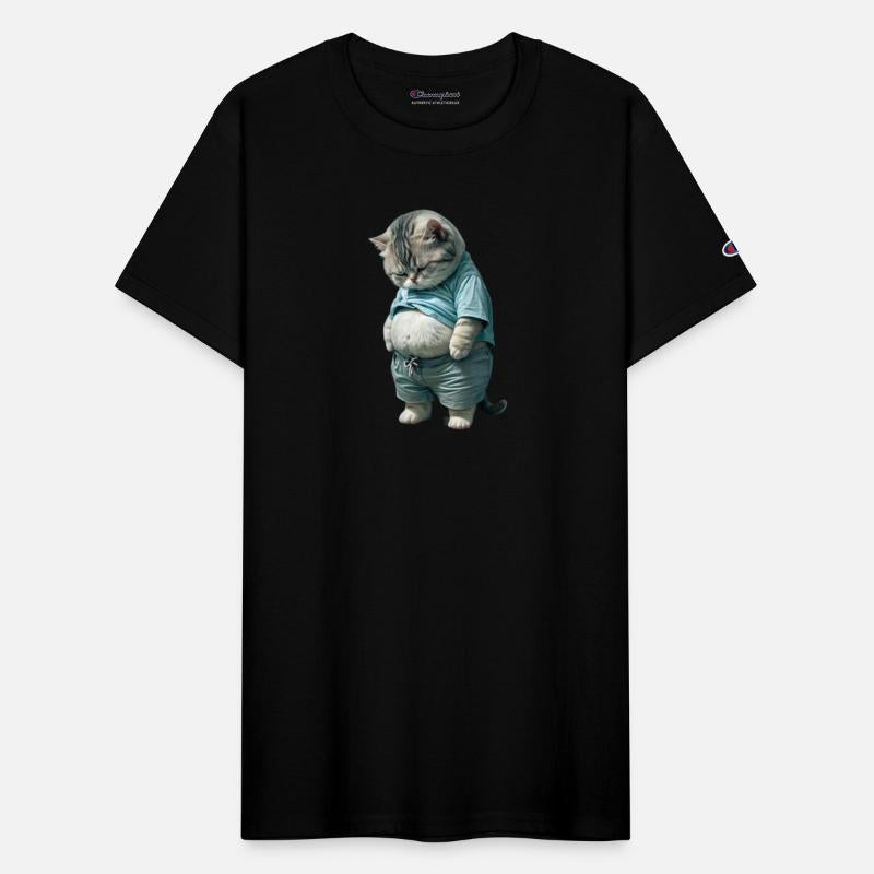 Funny Fat Cat Design Lover