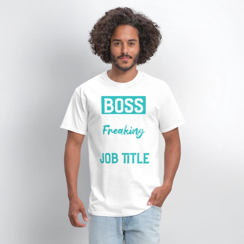 Funny Great Boss Because Freaking Awesome Title