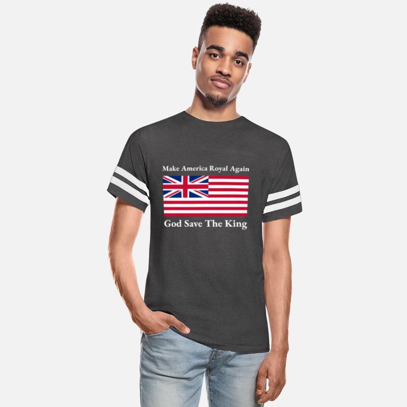 Funny Red Blue Make America Royal Again Flag