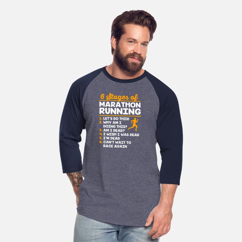 Funny Runner 6 Stages Of Marathon Running