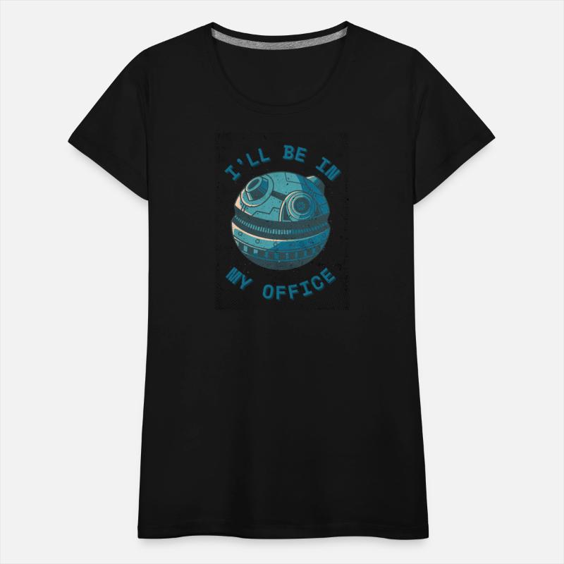 Funny Space Station – Sci-Fi Geek Office Humor