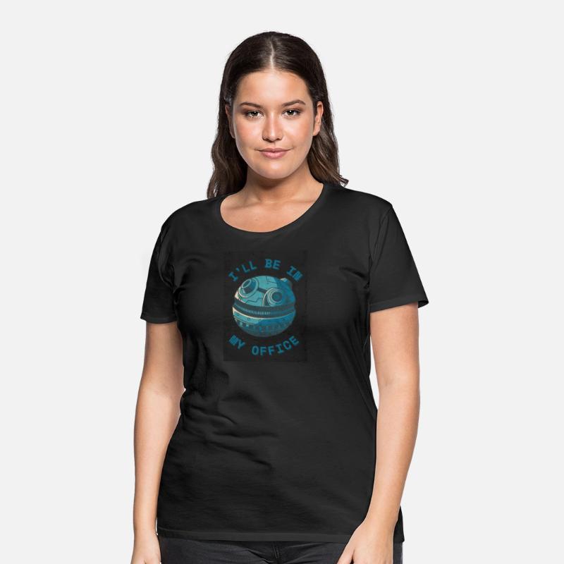 Funny Space Station – Sci-Fi Geek Office Humor