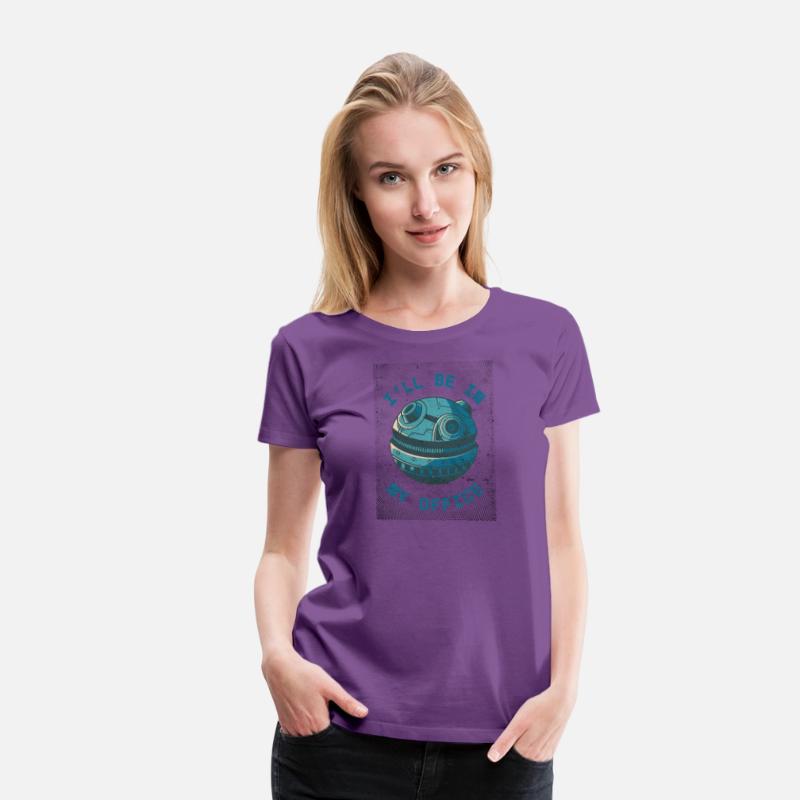 Funny Space Station – Sci-Fi Geek Office Humor