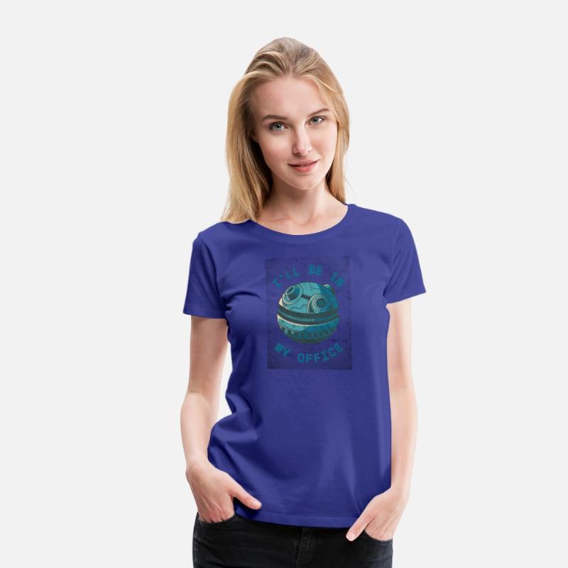 Funny Space Station – Sci-Fi Geek Office Humor