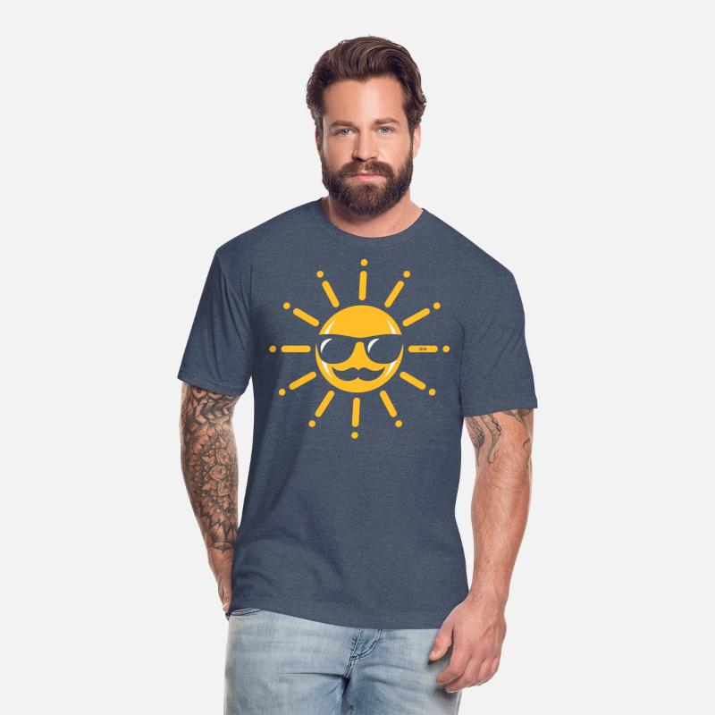 Funny Sun With Sunglasses And Mustache (2C)