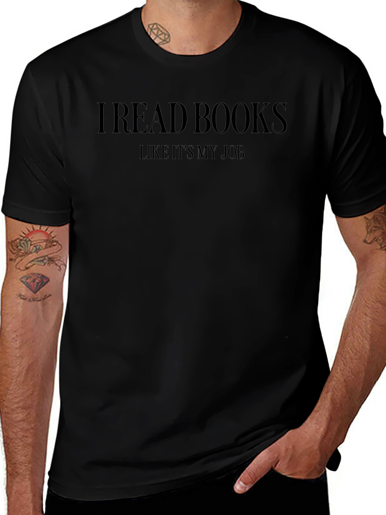 I Read Books Like Its My Job T-Shirt