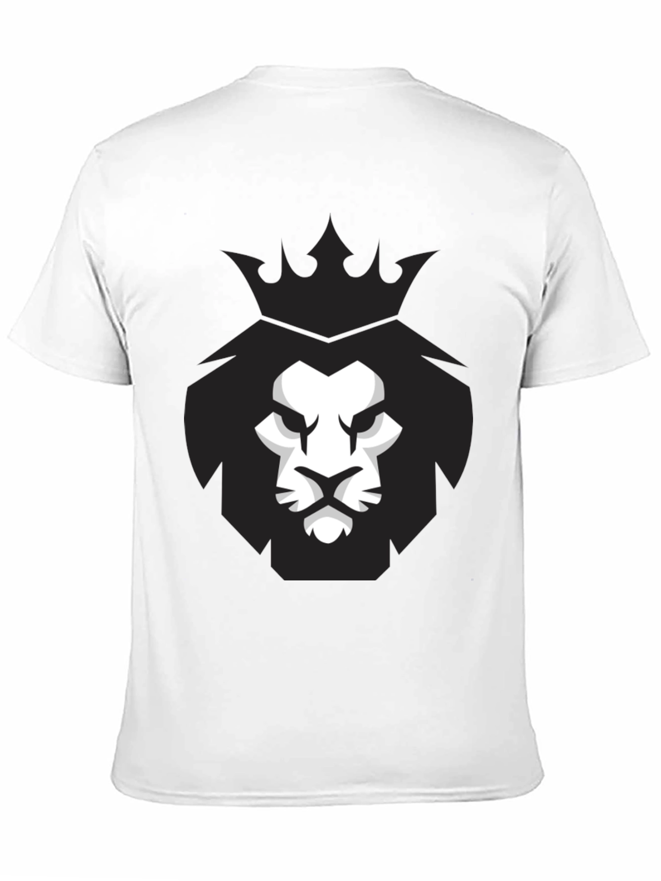 Lion King Graphic Tee - Black Crew Neck T-Shirt