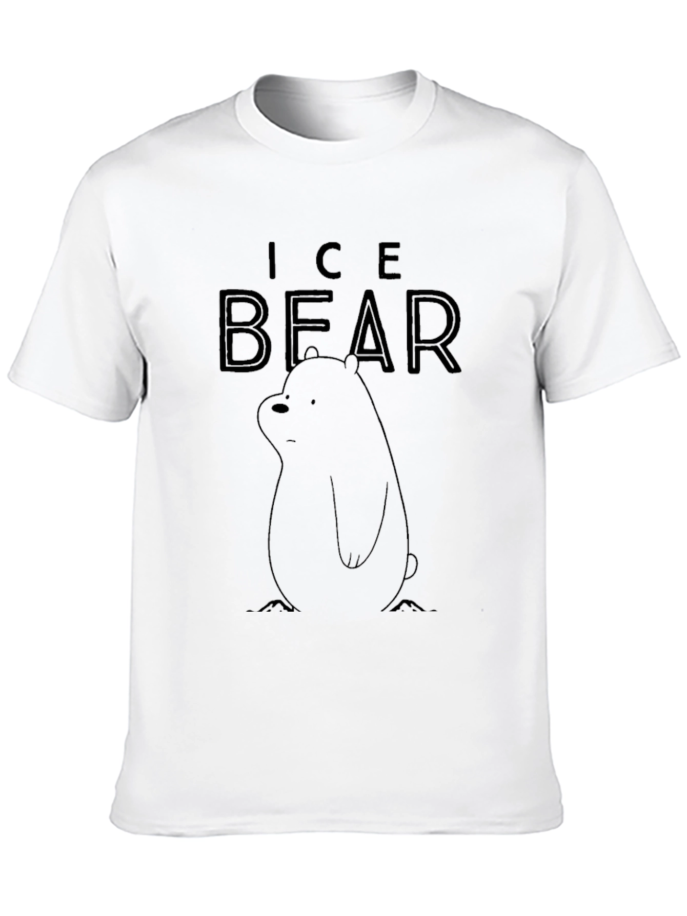Ice Bear Graphic Tee - We Bare Bears Cartoon