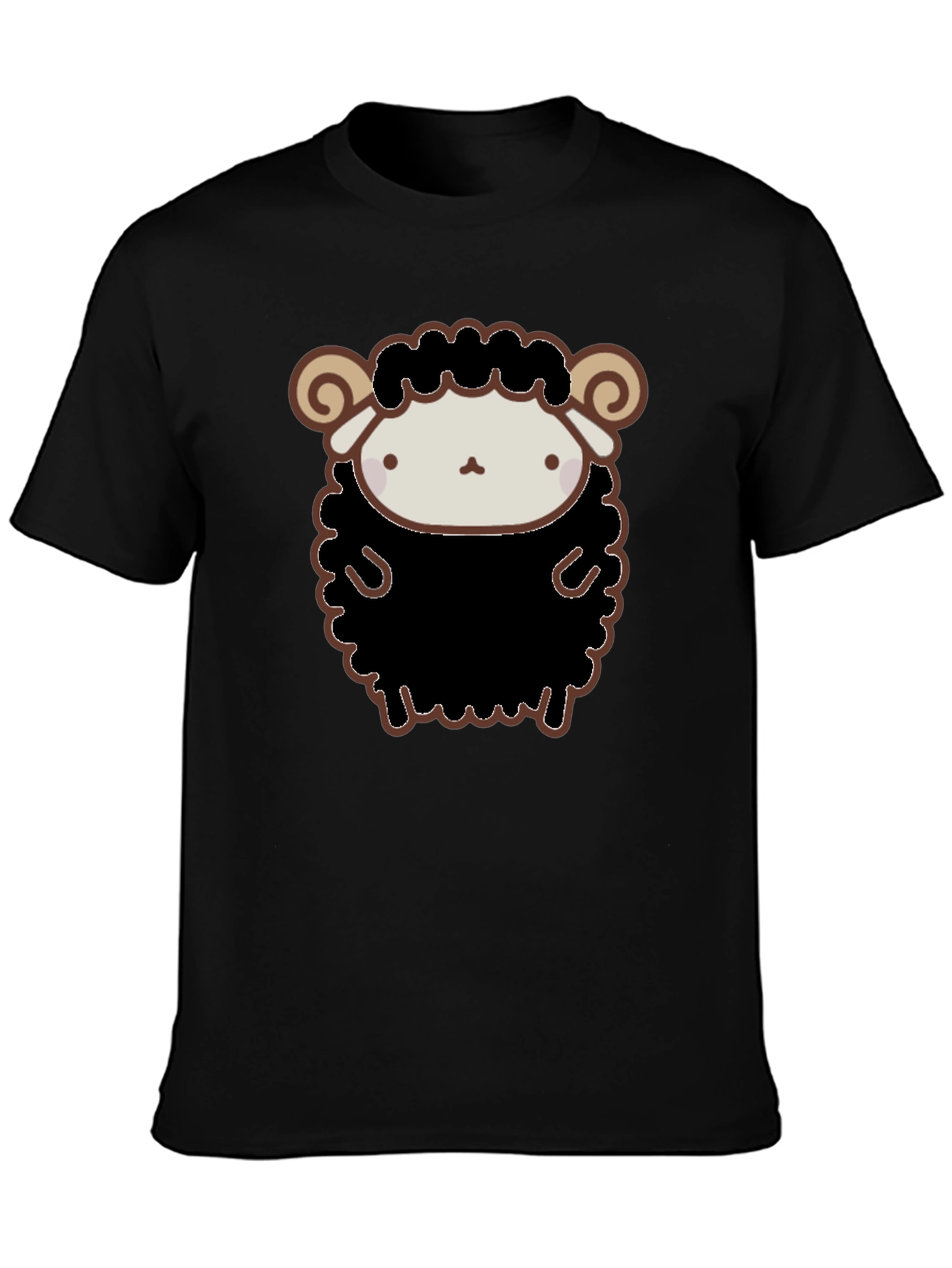 Cute Black Sheep Graphic T-Shirt