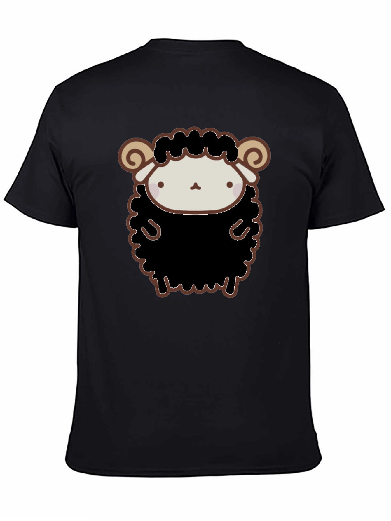 Cute Black Sheep Graphic T-Shirt