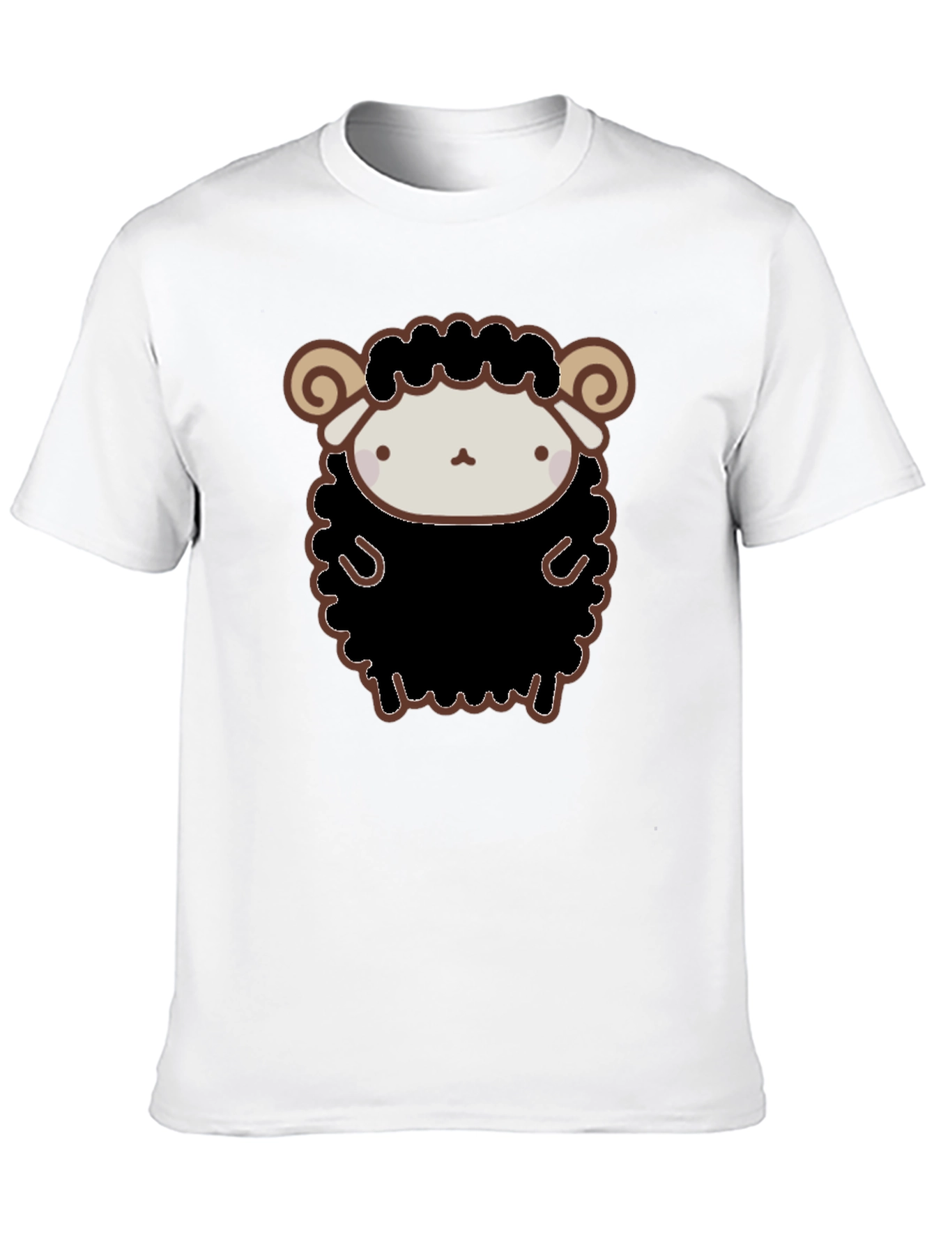 Cute Black Sheep Graphic T-Shirt
