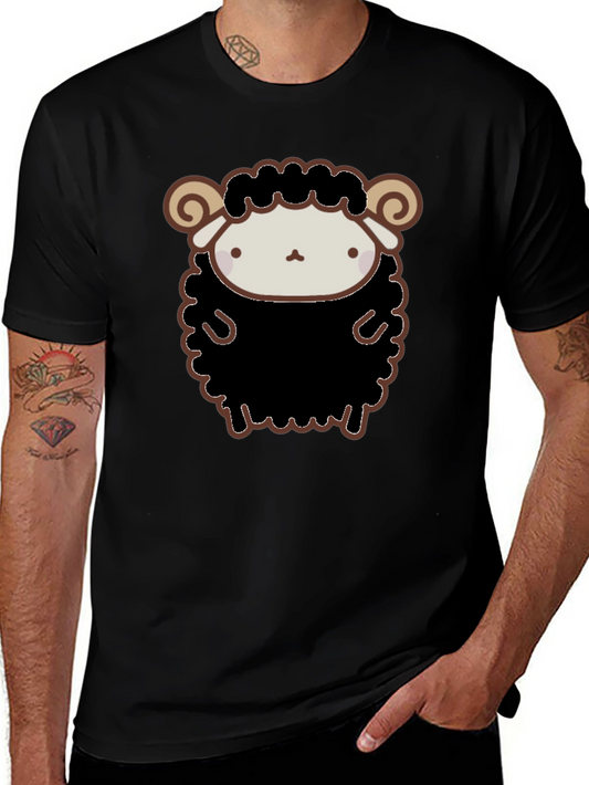 Cute Black Sheep Graphic T-Shirt