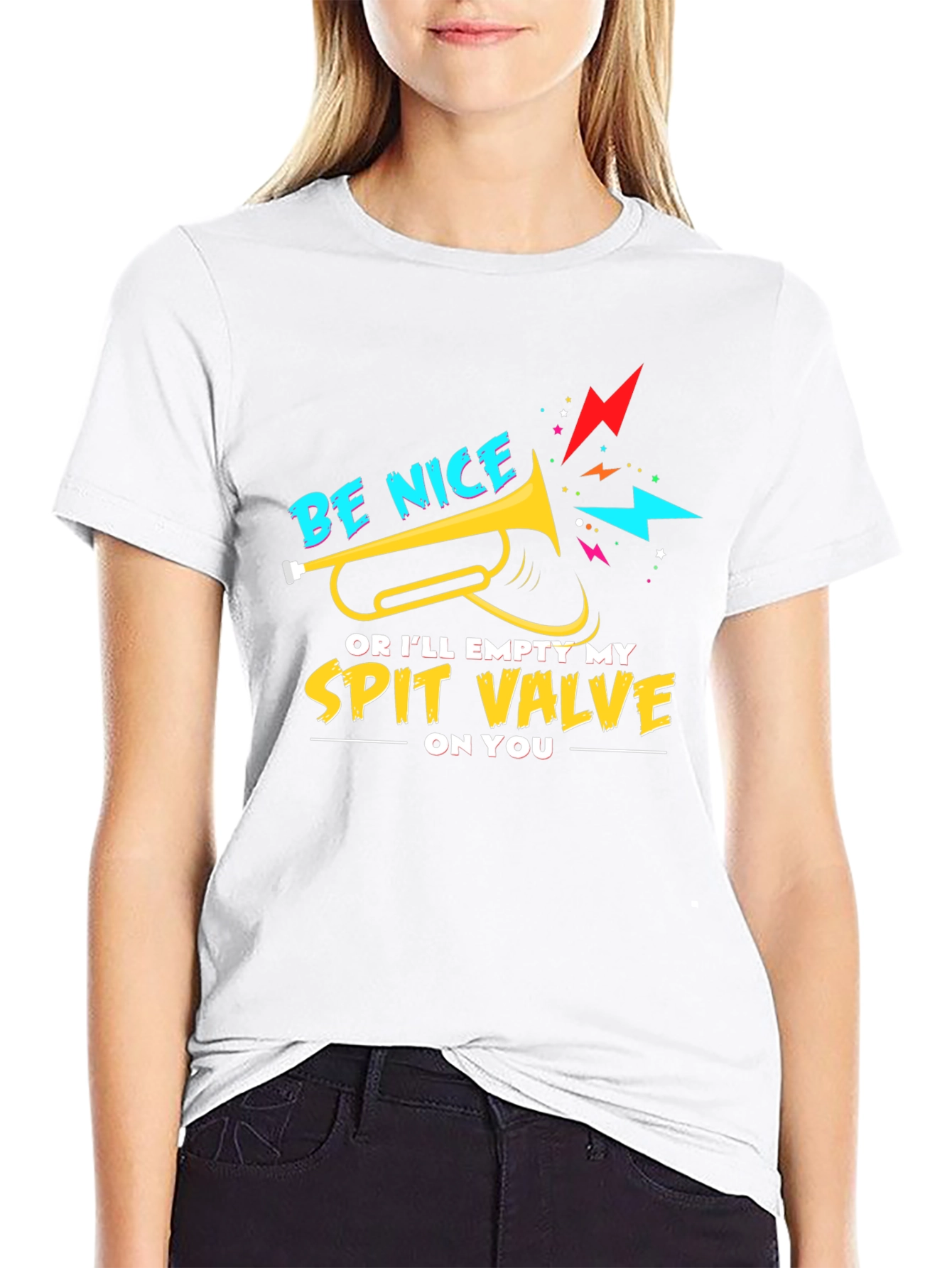 Be Nice Spit Valve Graphic Tee