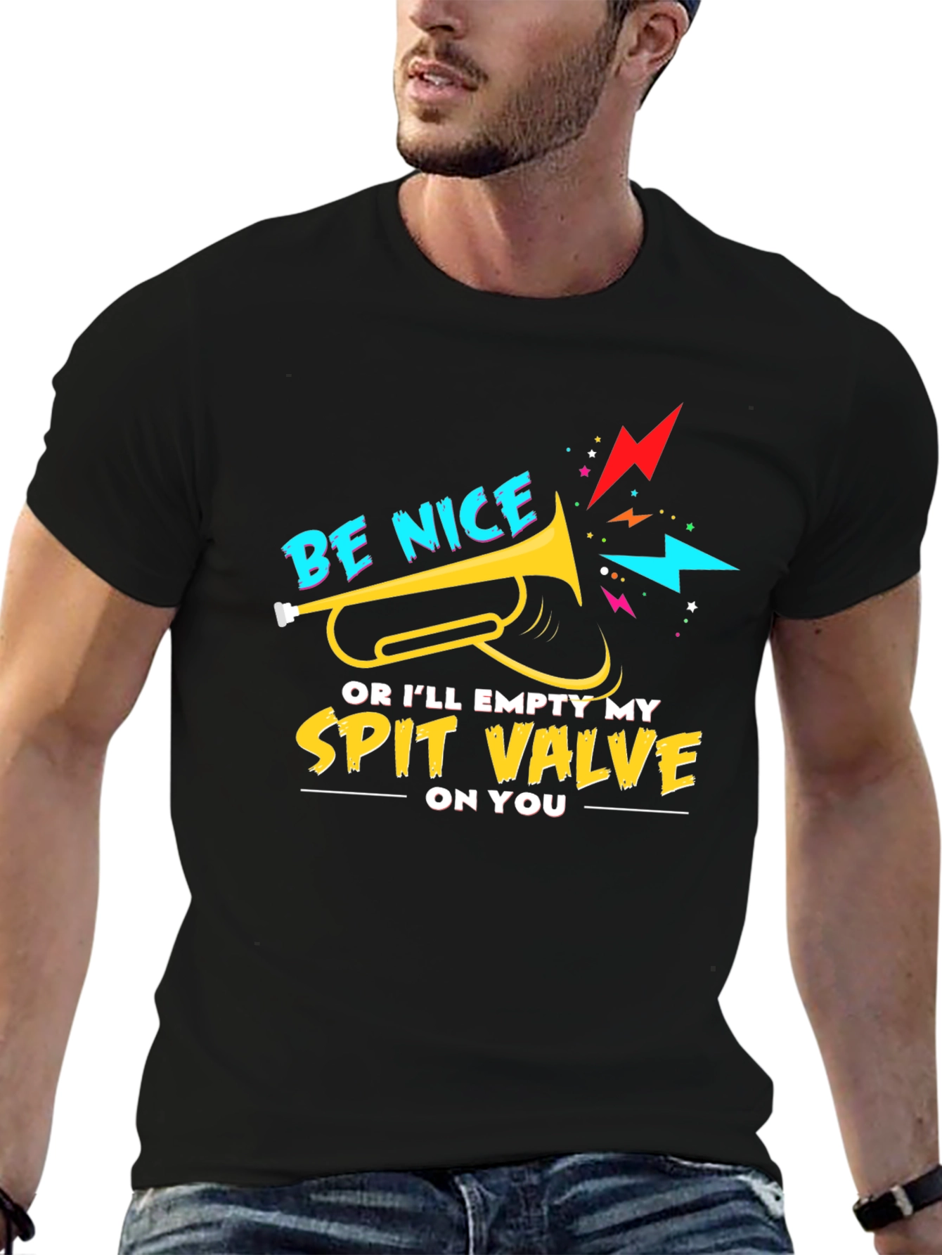 Be Nice Spit Valve Graphic Tee