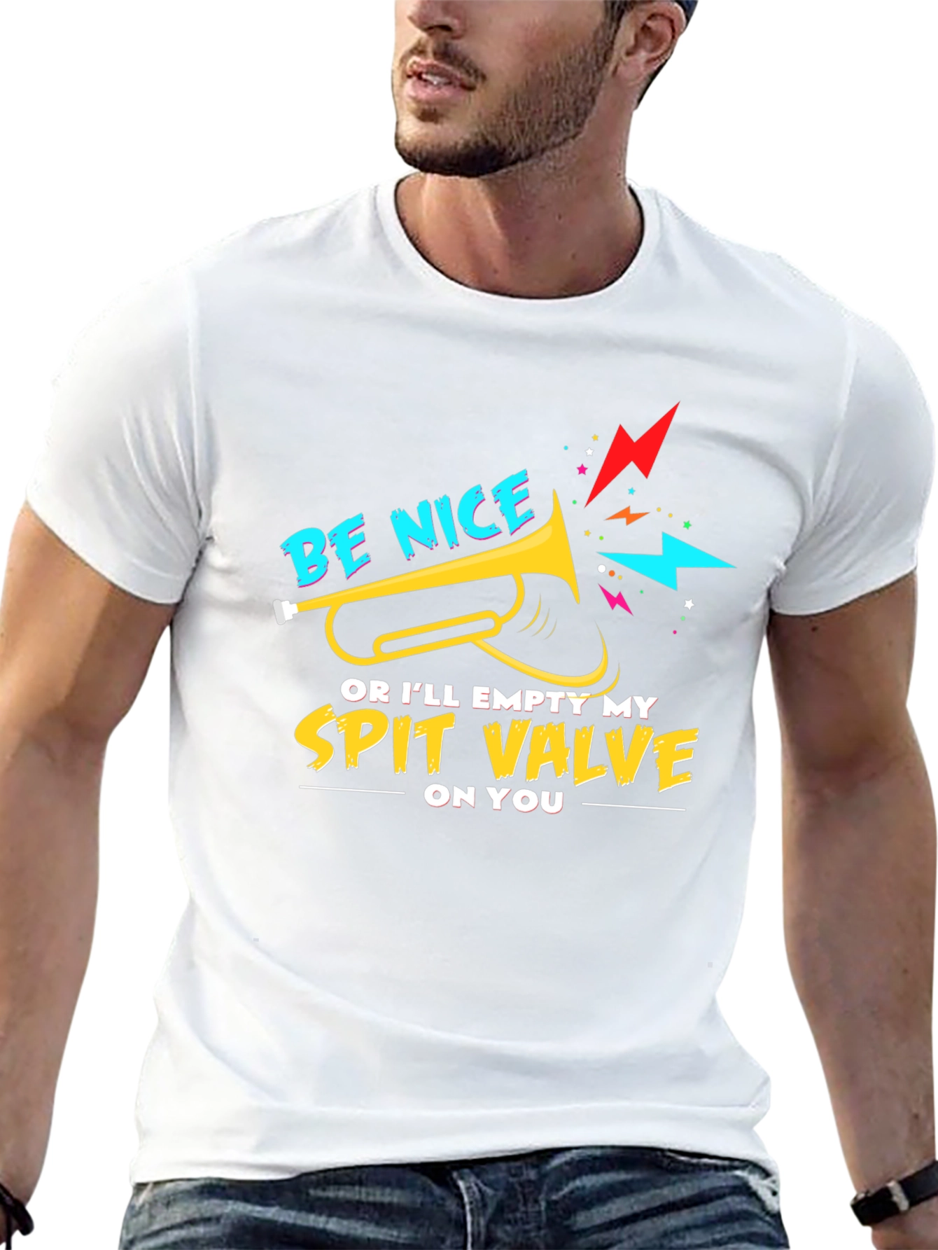 Be Nice Spit Valve Graphic Tee