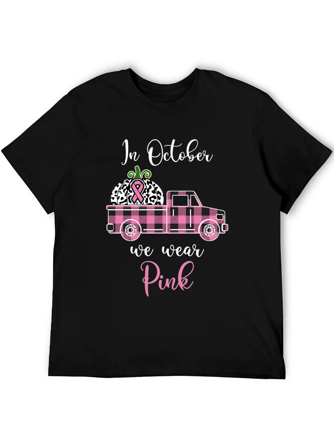 Pink October Truck T-Shirt