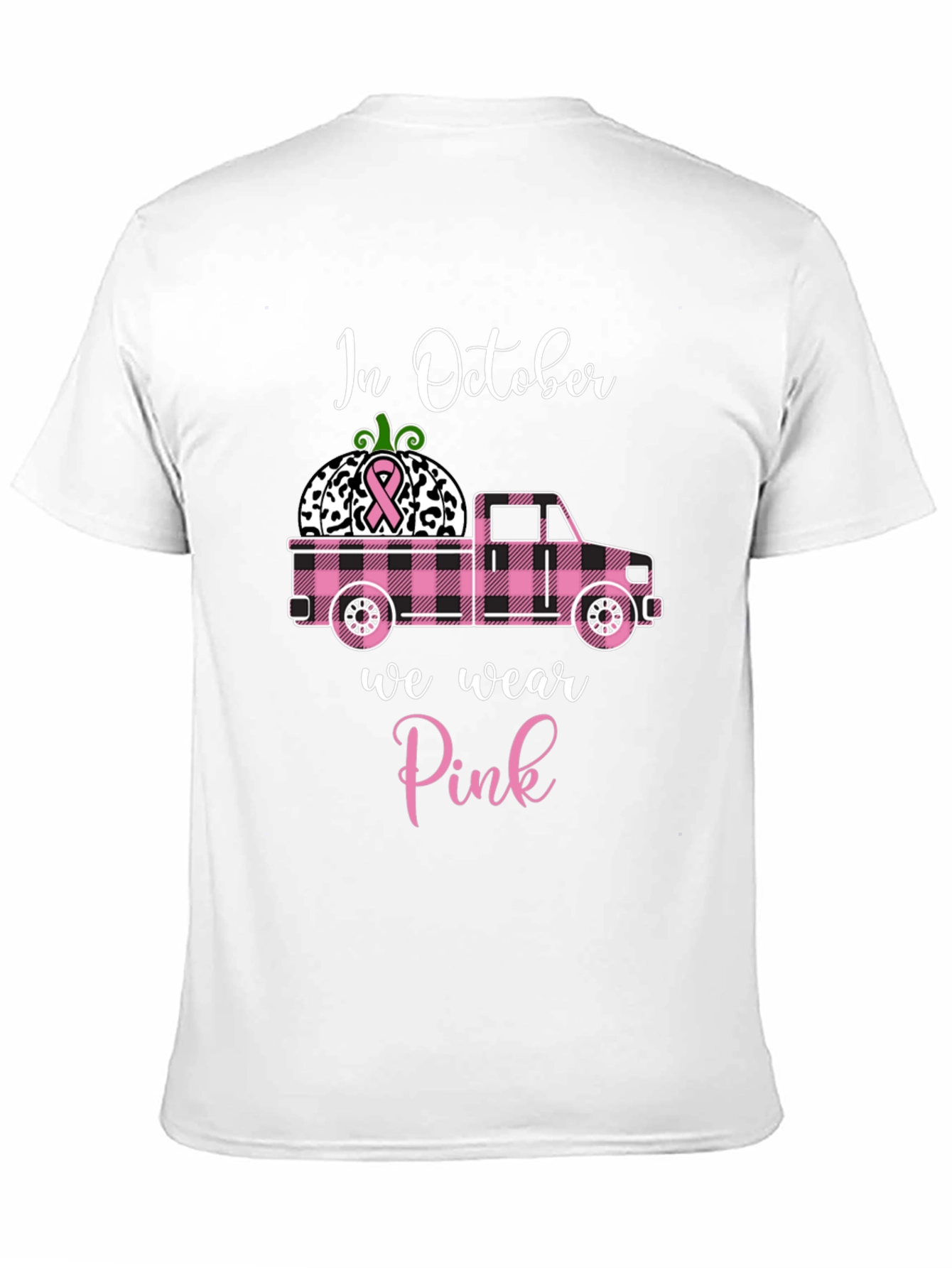 Pink October Truck T-Shirt