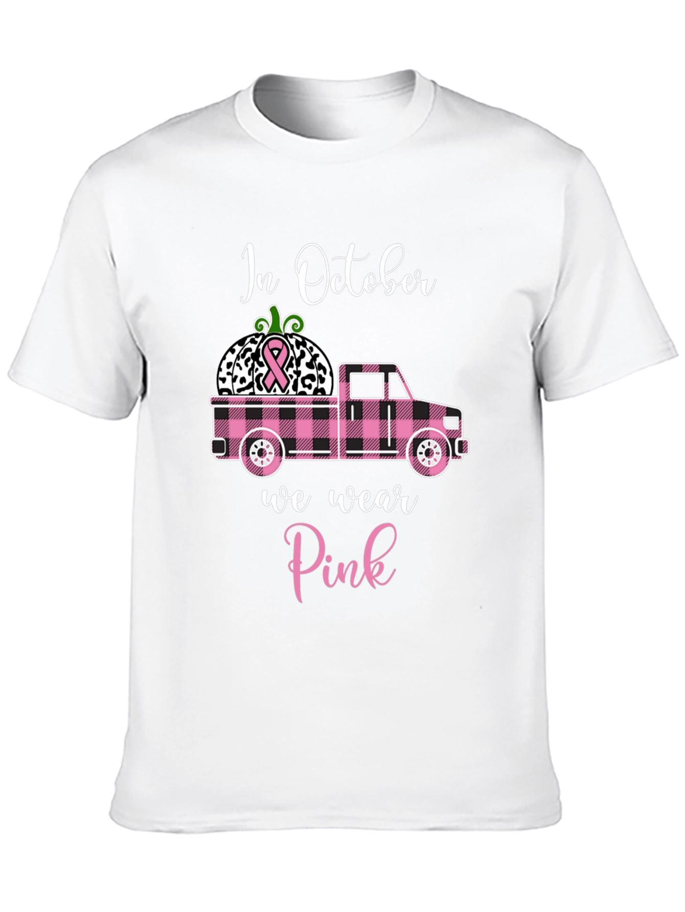 Pink October Truck T-Shirt