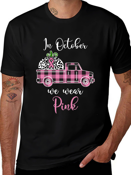 Pink October Truck T-Shirt