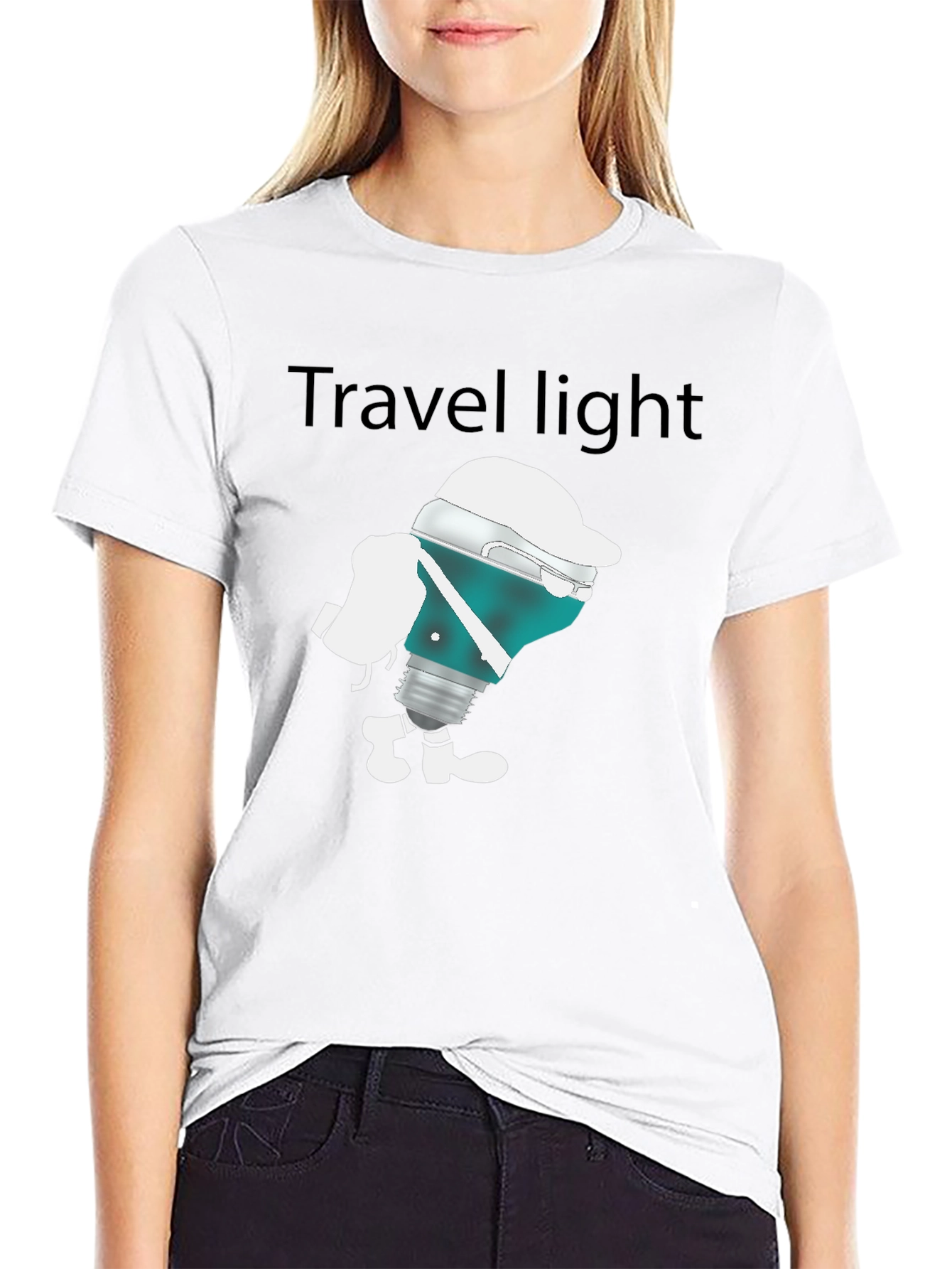 Travel Light Graphic Tee