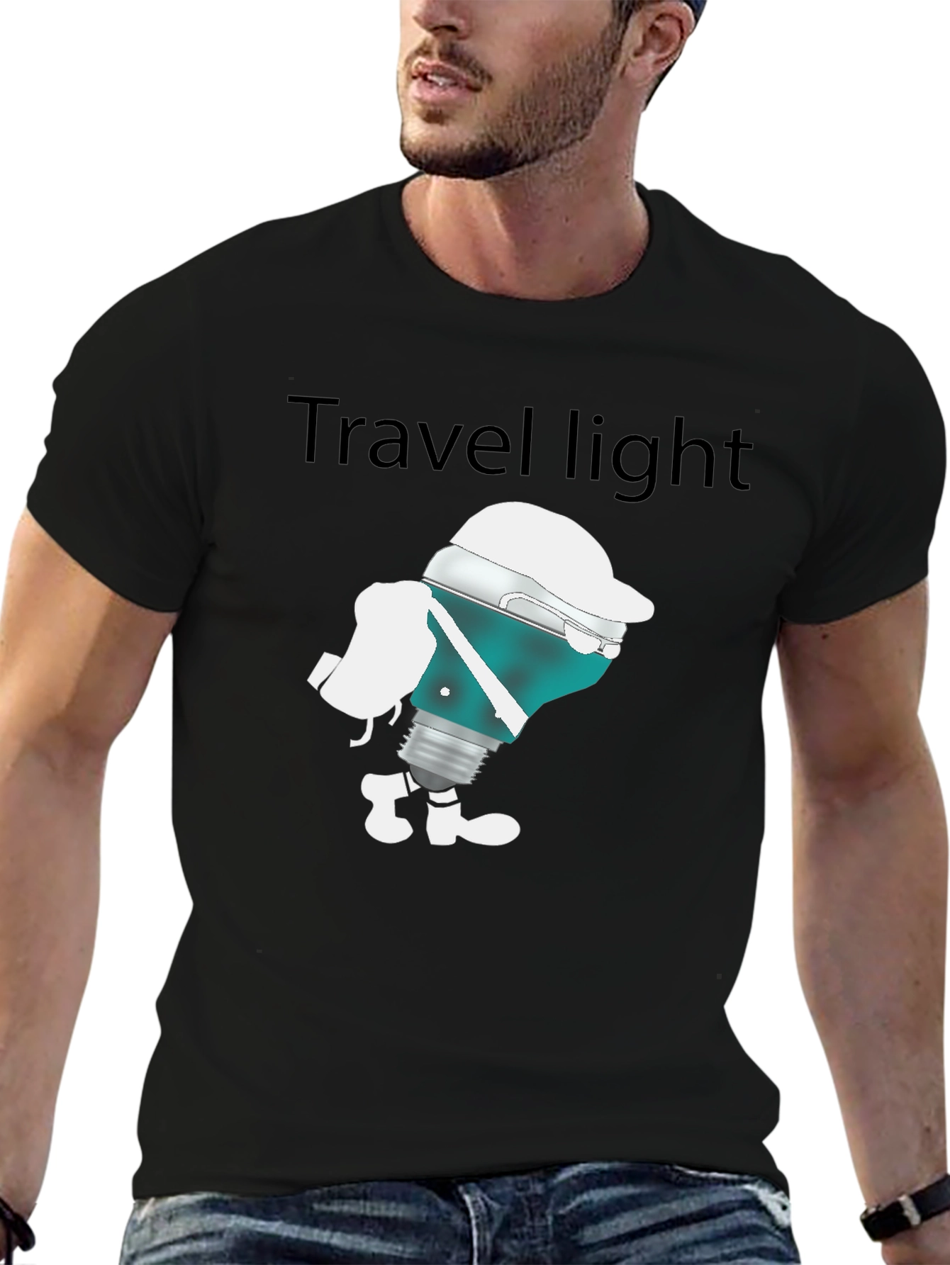 Travel Light Graphic Tee