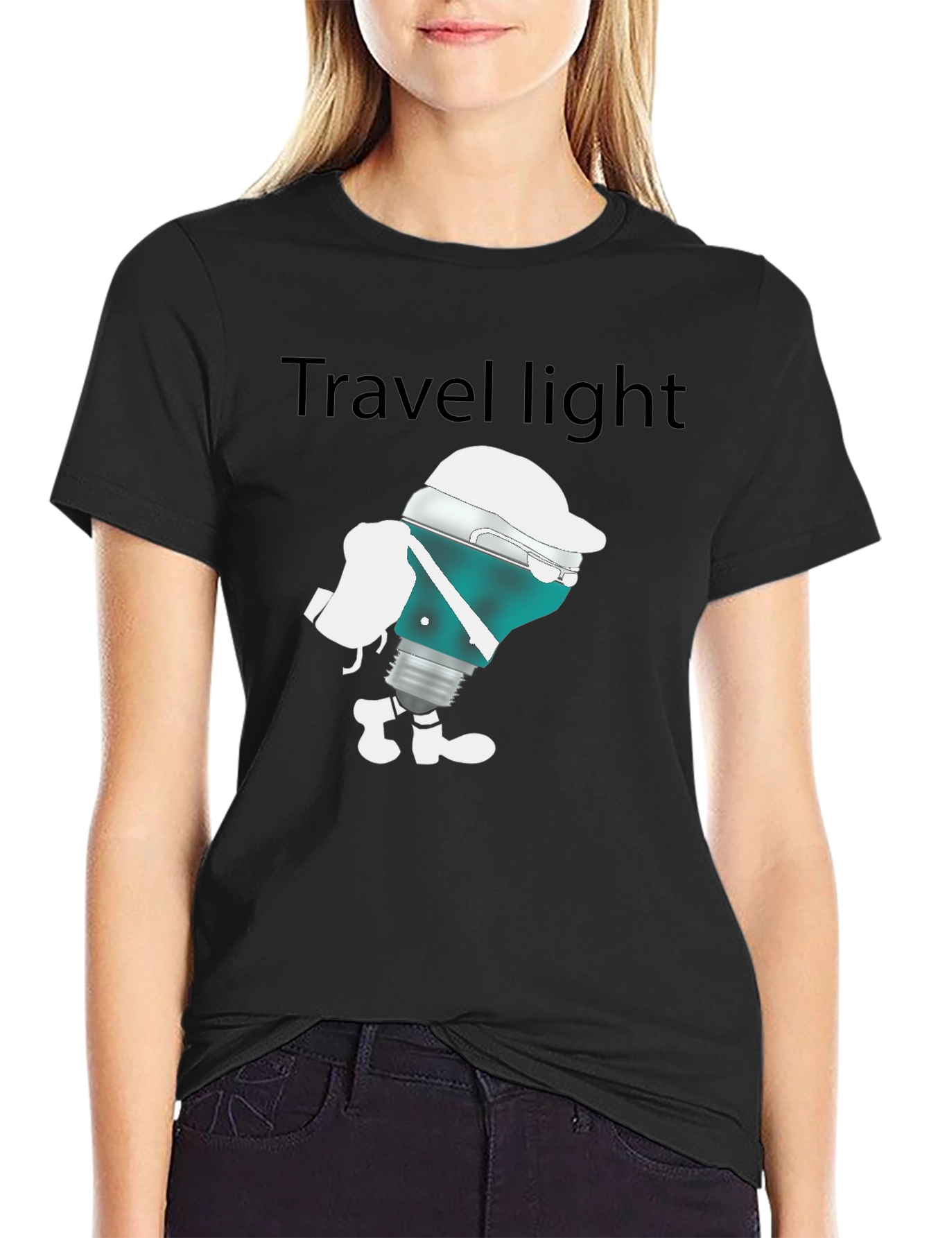 Travel Light Graphic Tee