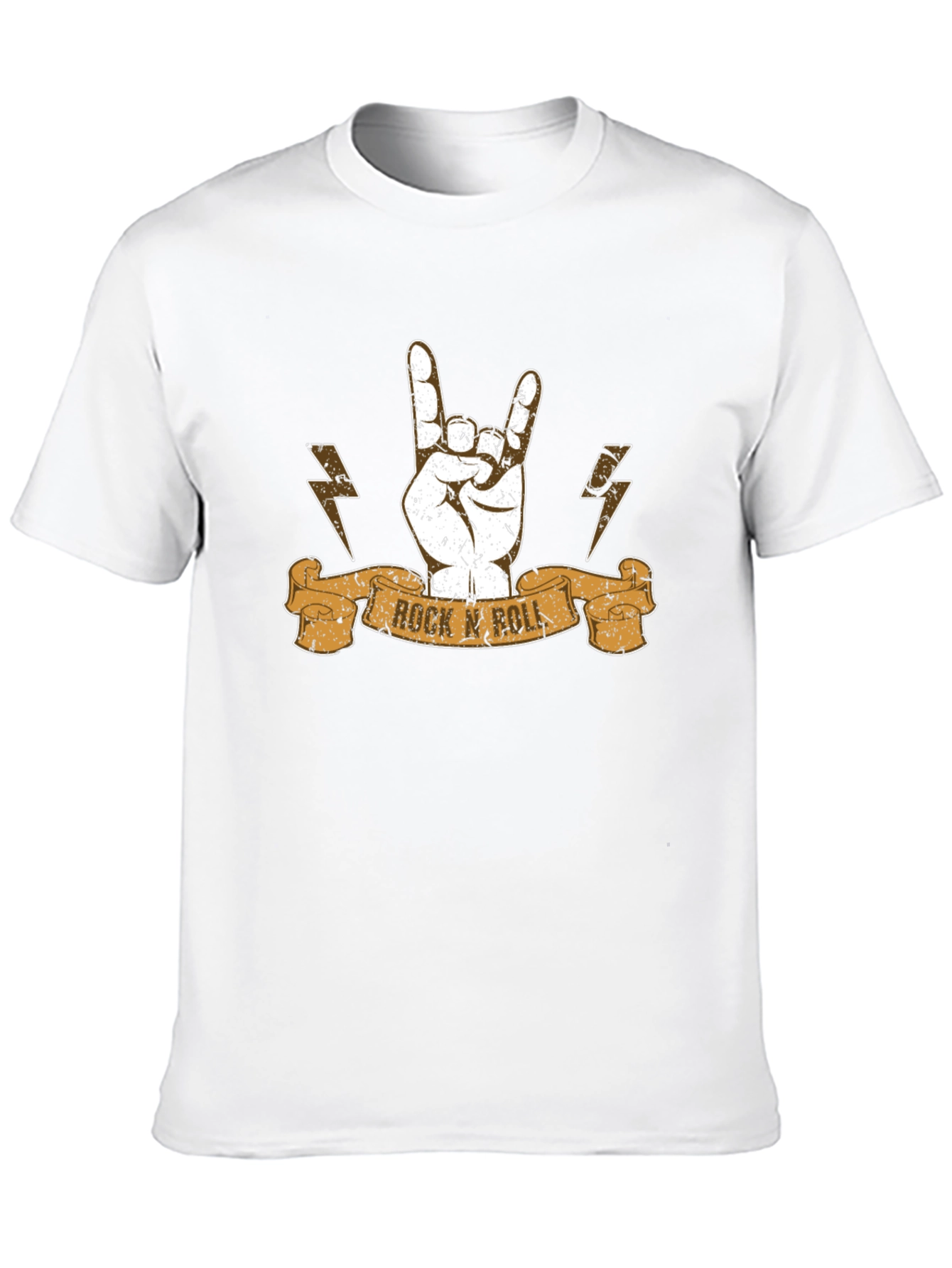 Rock N Roll Hand Sign T-Shirt - Black