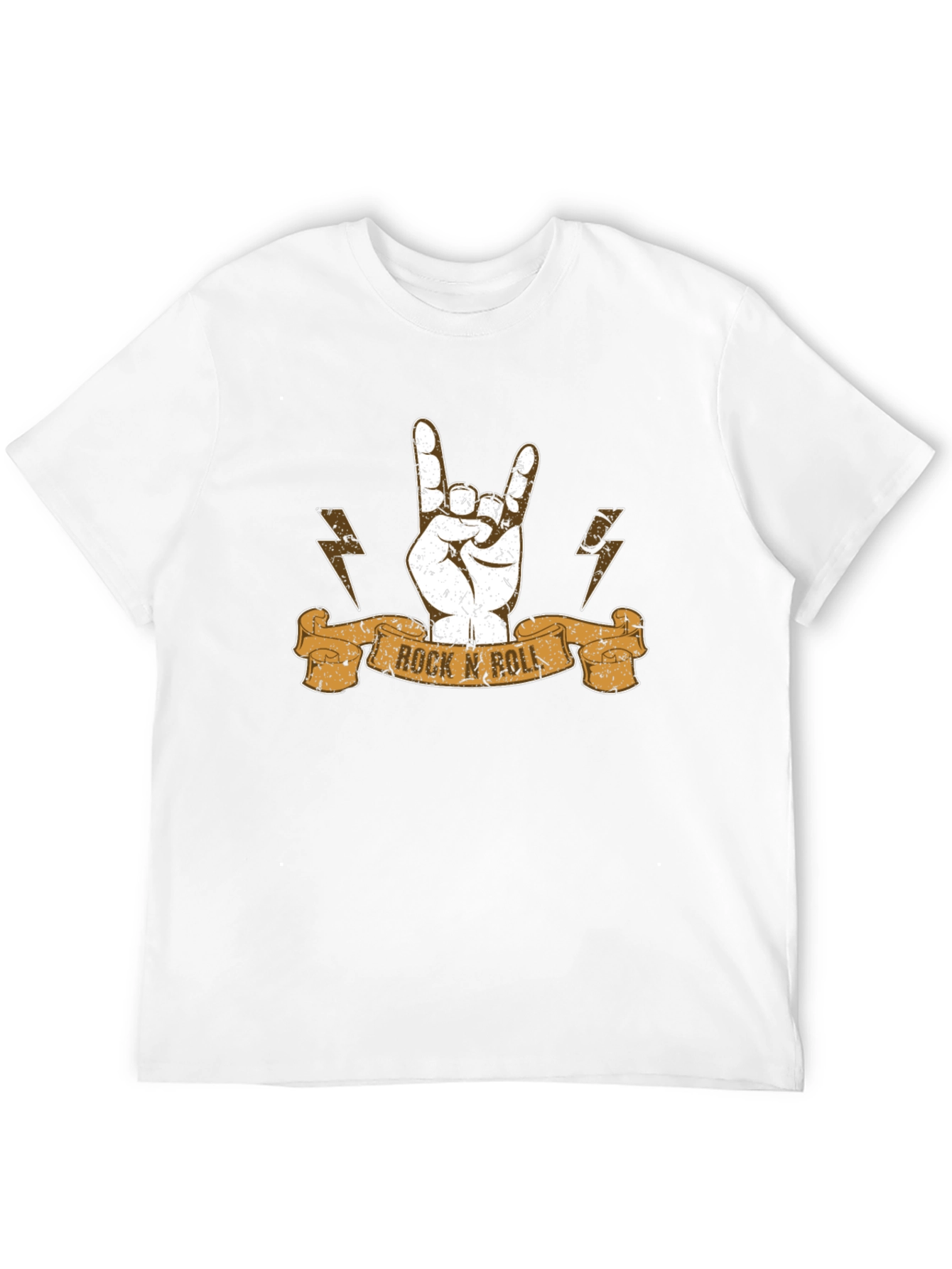 Rock N Roll Hand Sign T-Shirt - Black