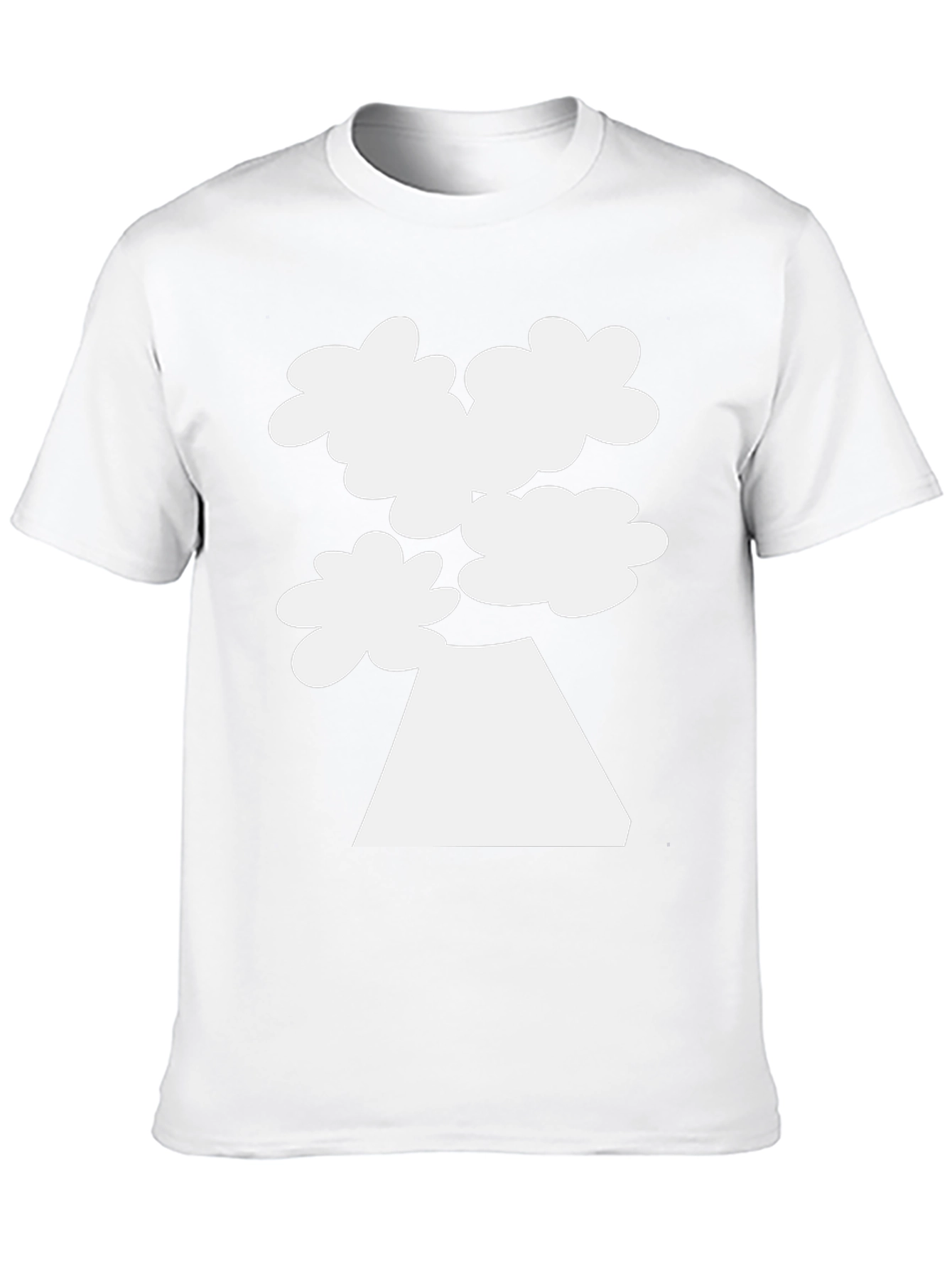 Mount Fuji Cloud Tee - Black Graphic T-Shirt