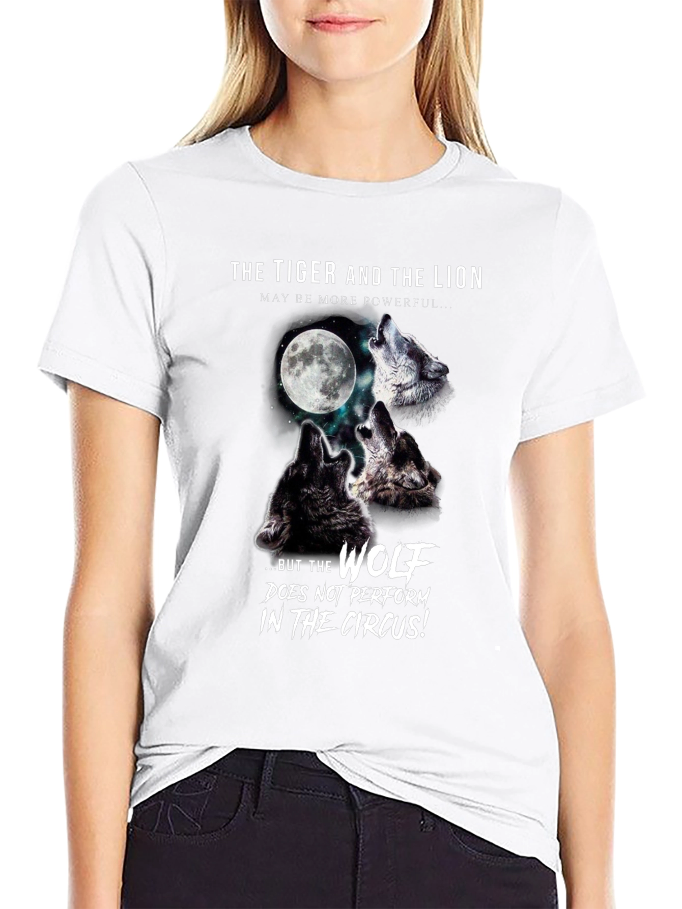 Wolf Pack Moon Graphic T-Shirt