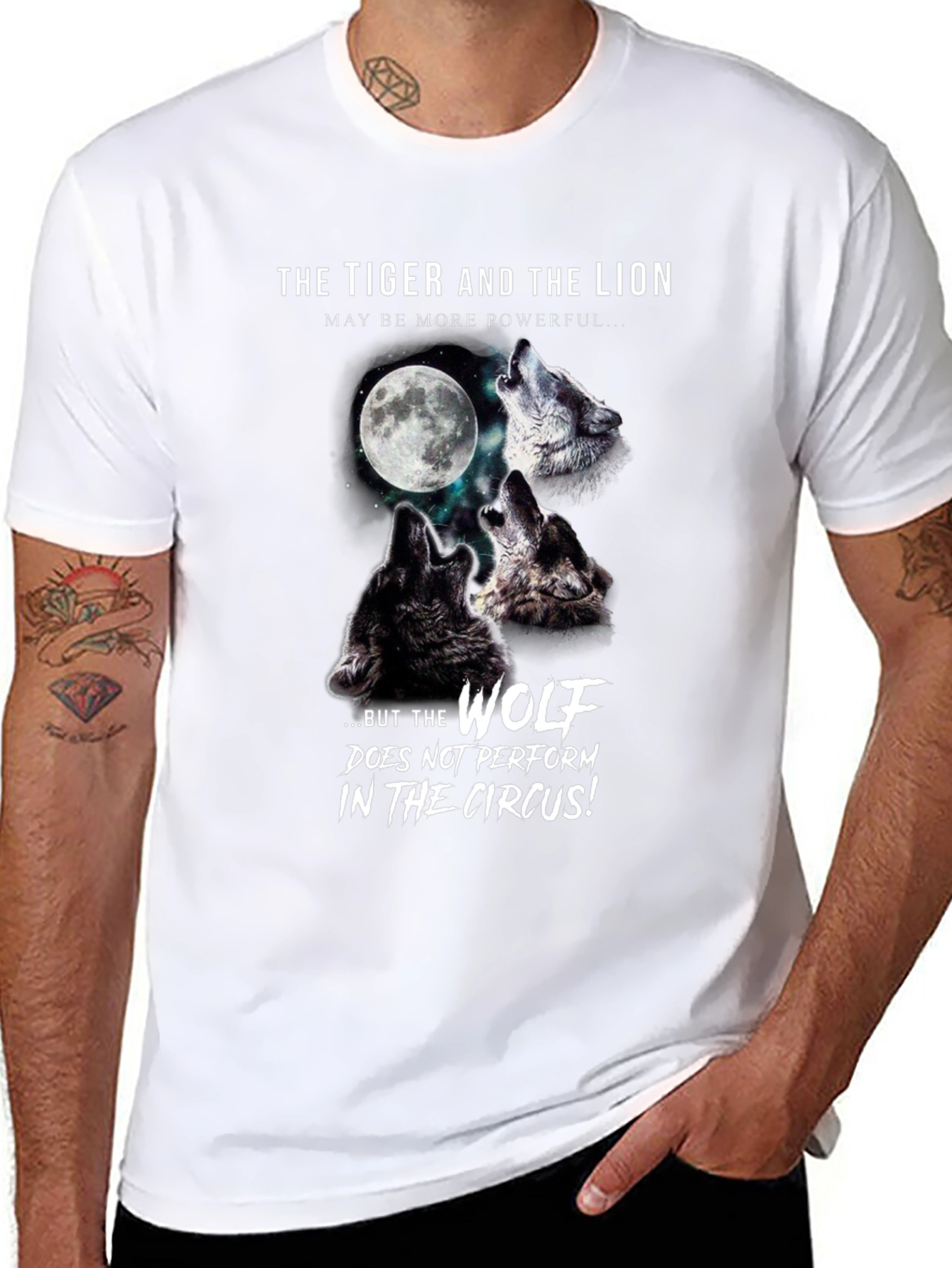 Wolf Pack Moon Graphic T-Shirt