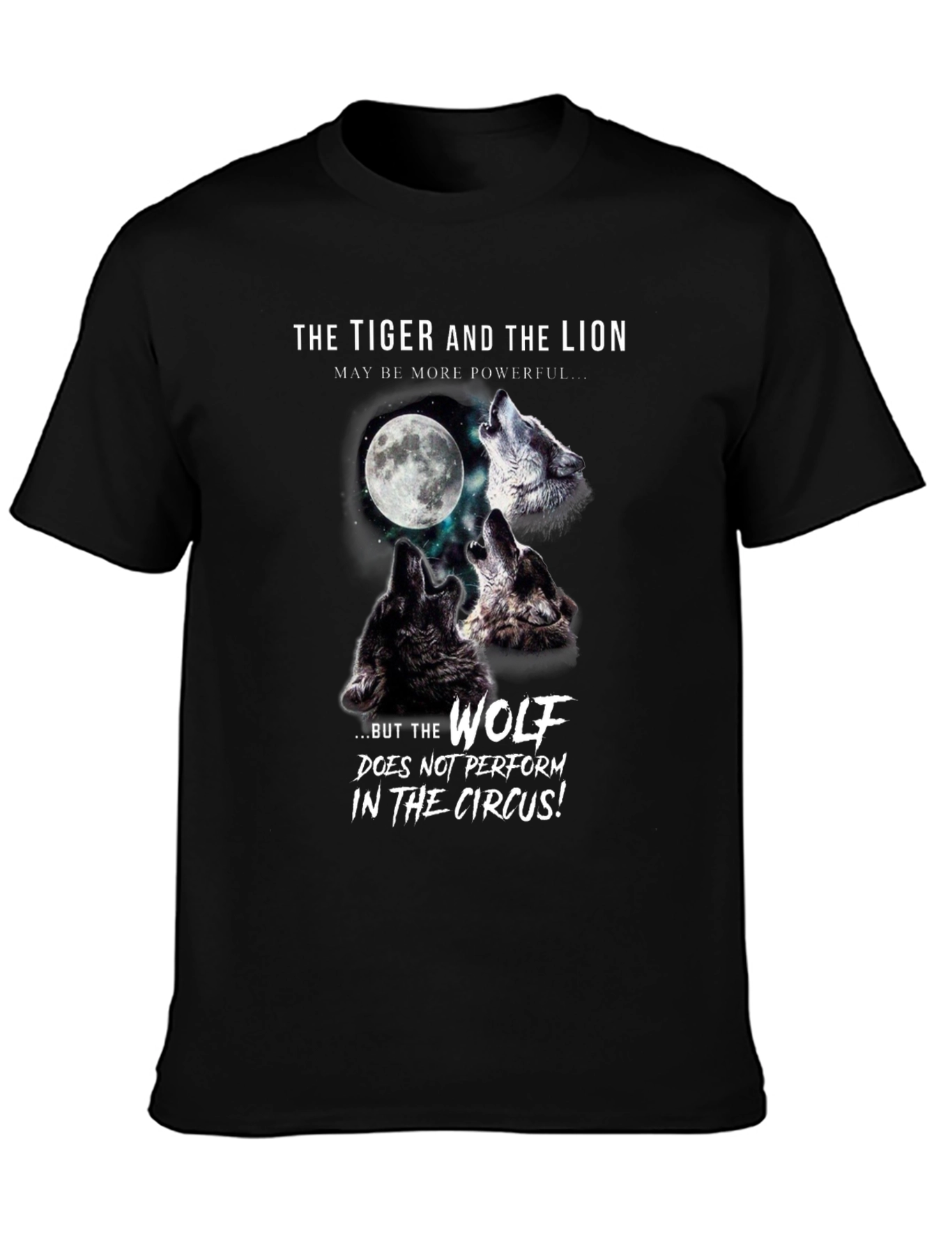 Wolf Pack Moon Graphic T-Shirt