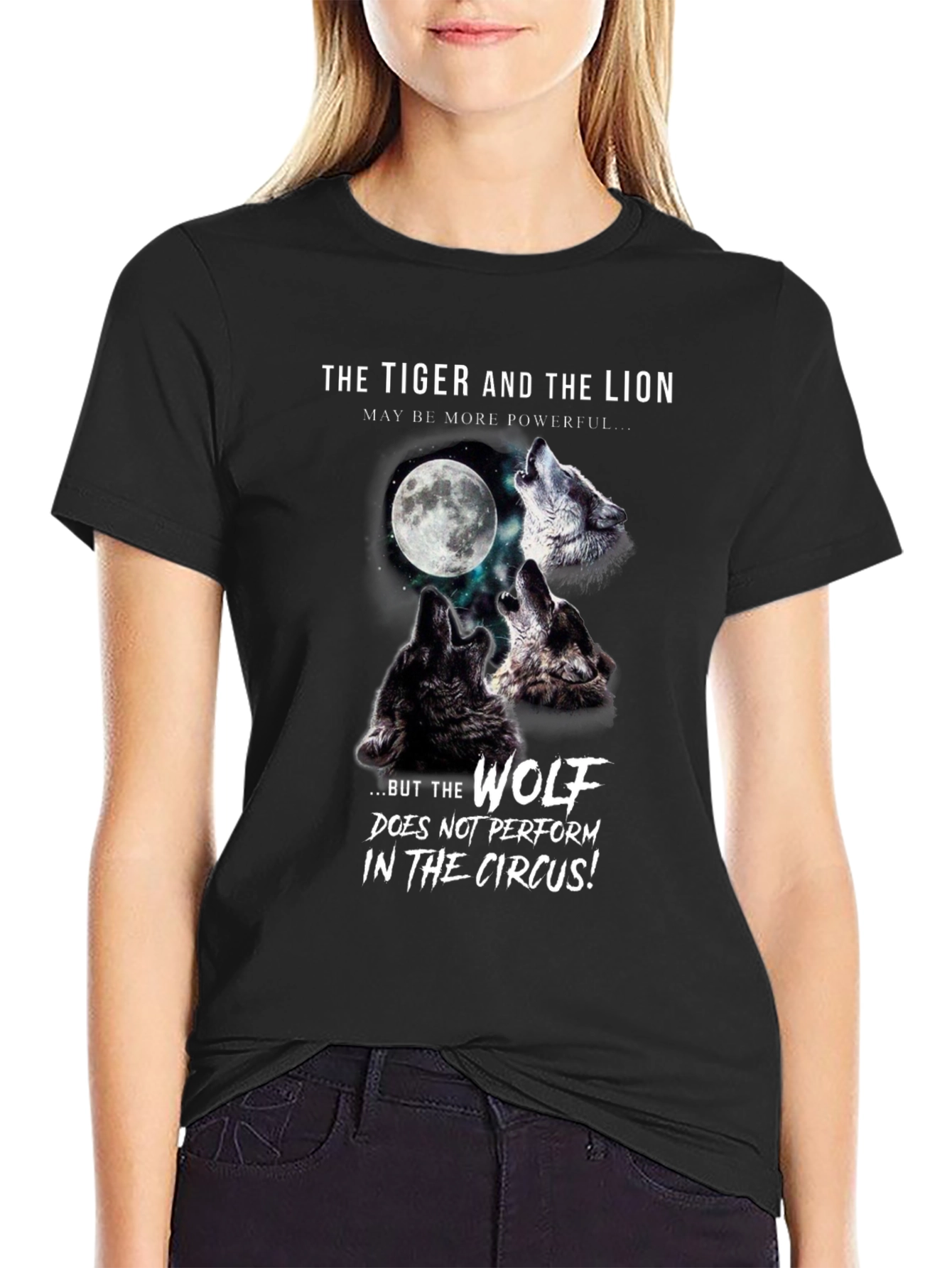 Wolf Pack Moon Graphic T-Shirt
