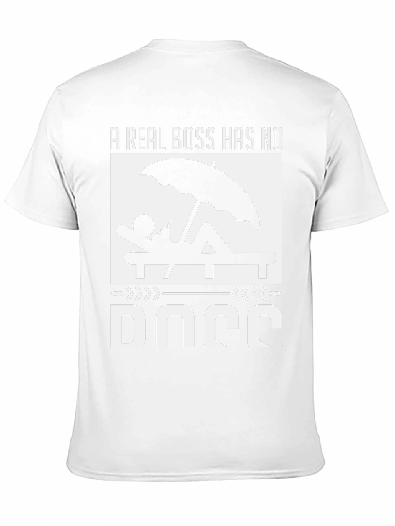 A Real Boss Graphic T-Shirt - Vacation Mode