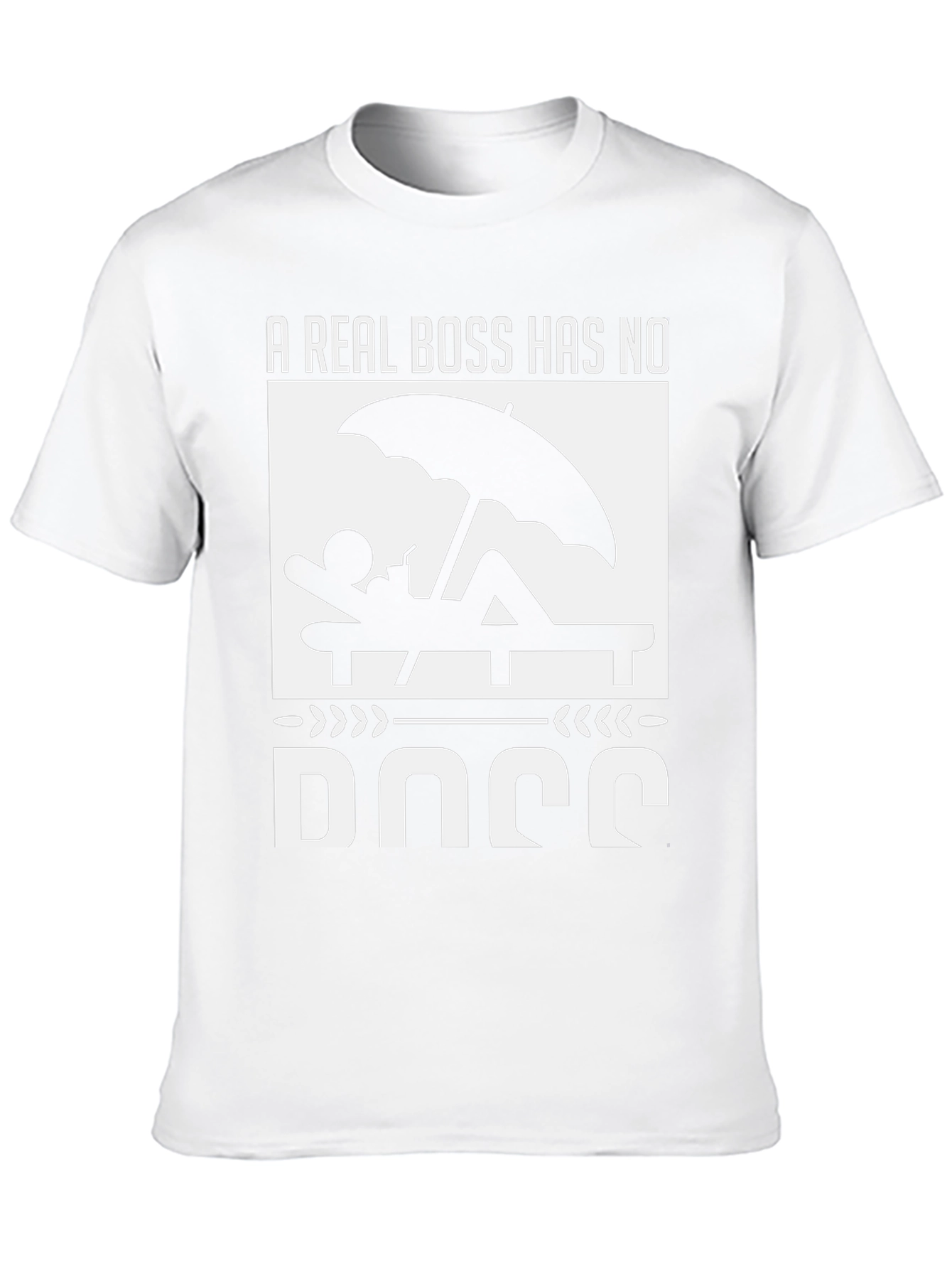 A Real Boss Graphic T-Shirt - Vacation Mode