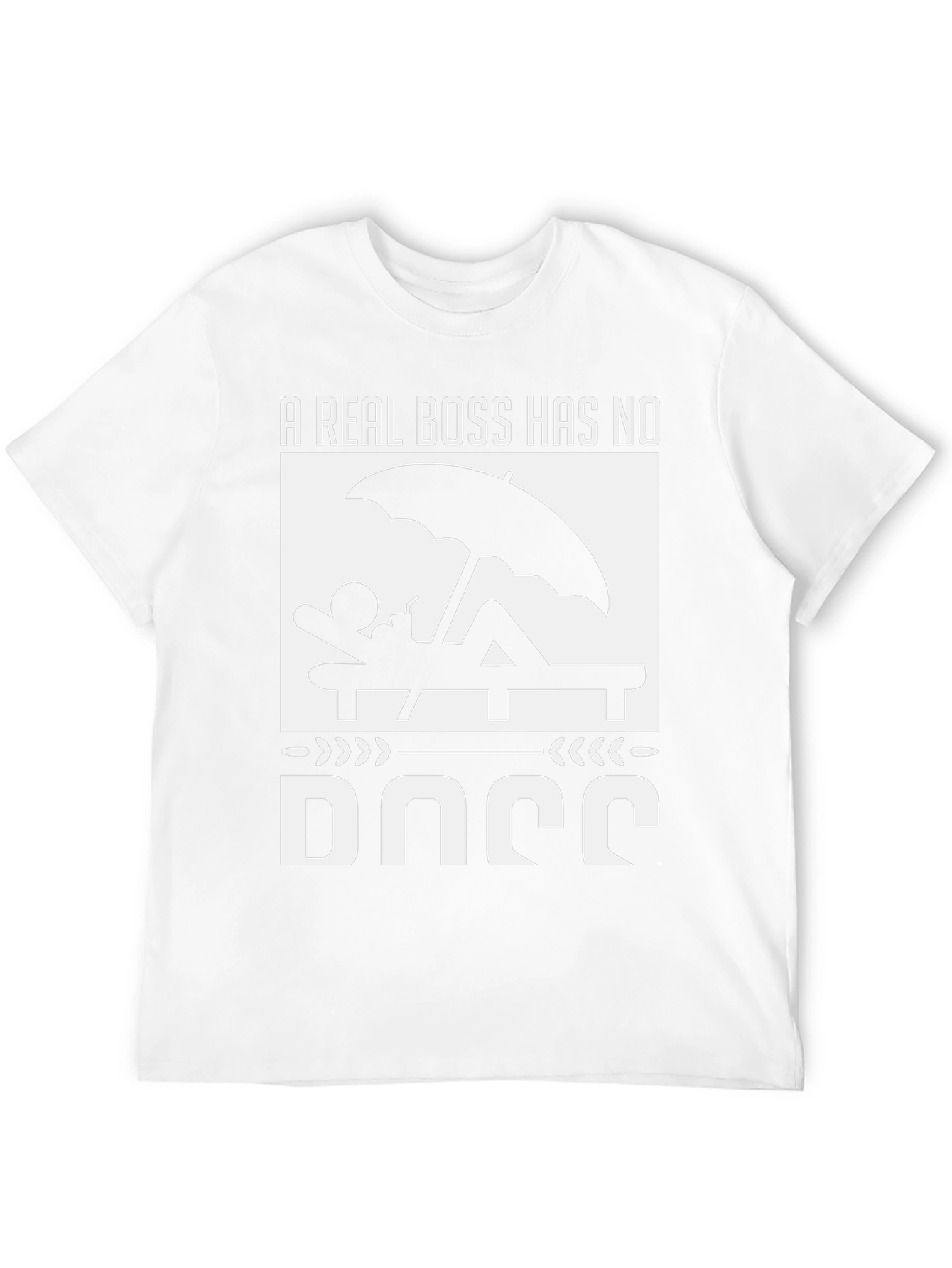 A Real Boss Graphic T-Shirt - Vacation Mode