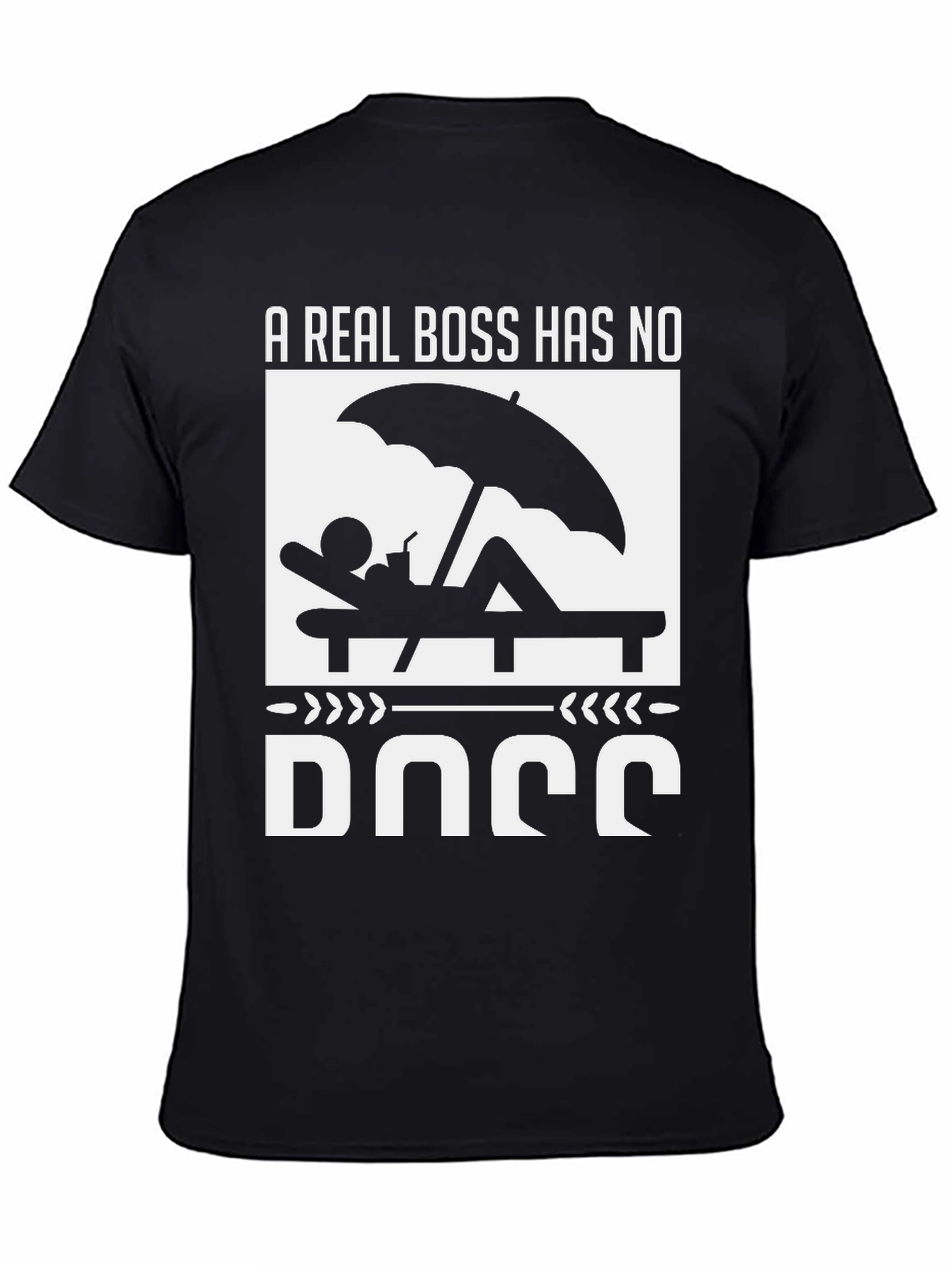 A Real Boss Graphic T-Shirt - Vacation Mode
