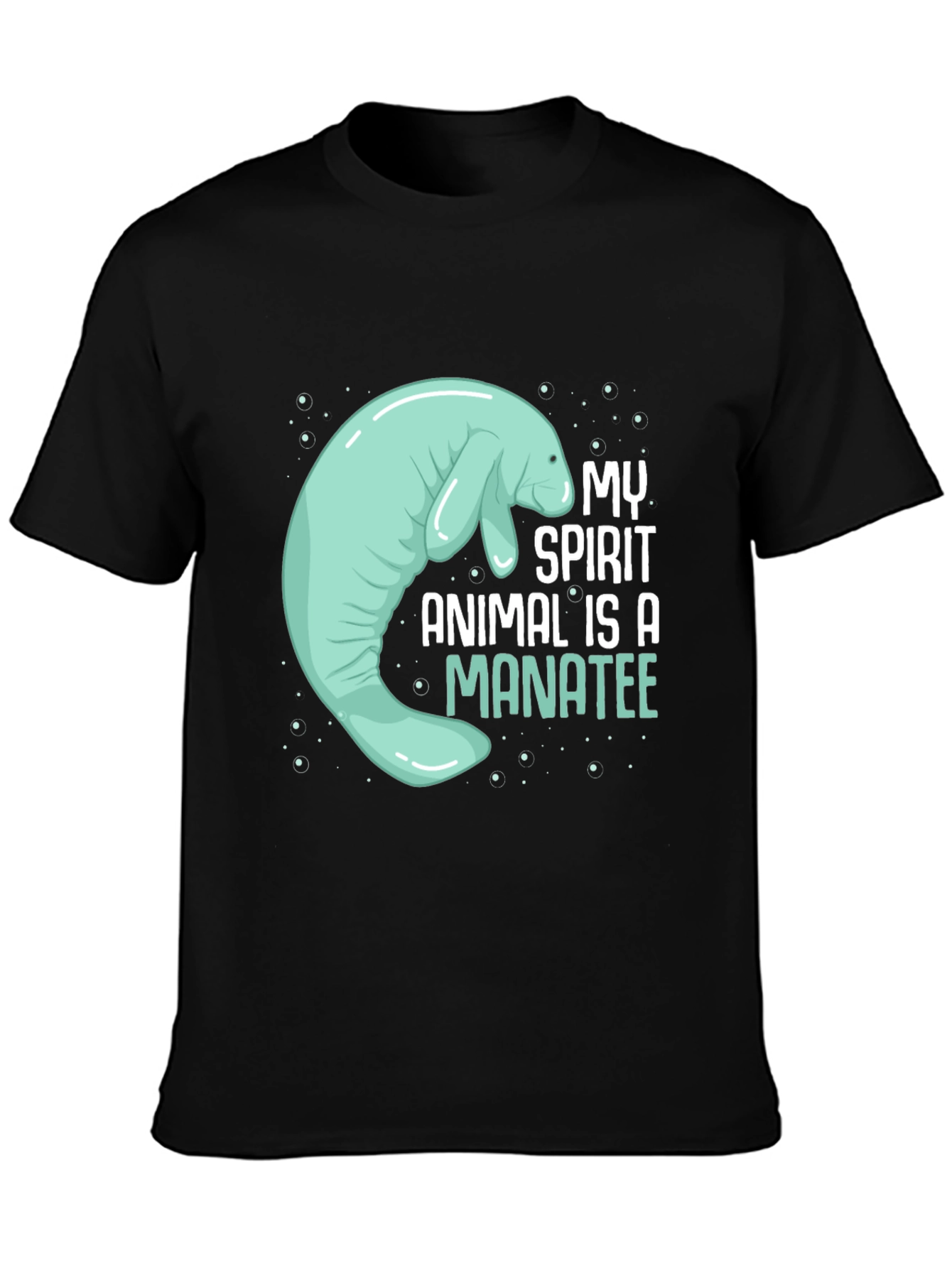 Manatee Spirit Animal Graphic Tee