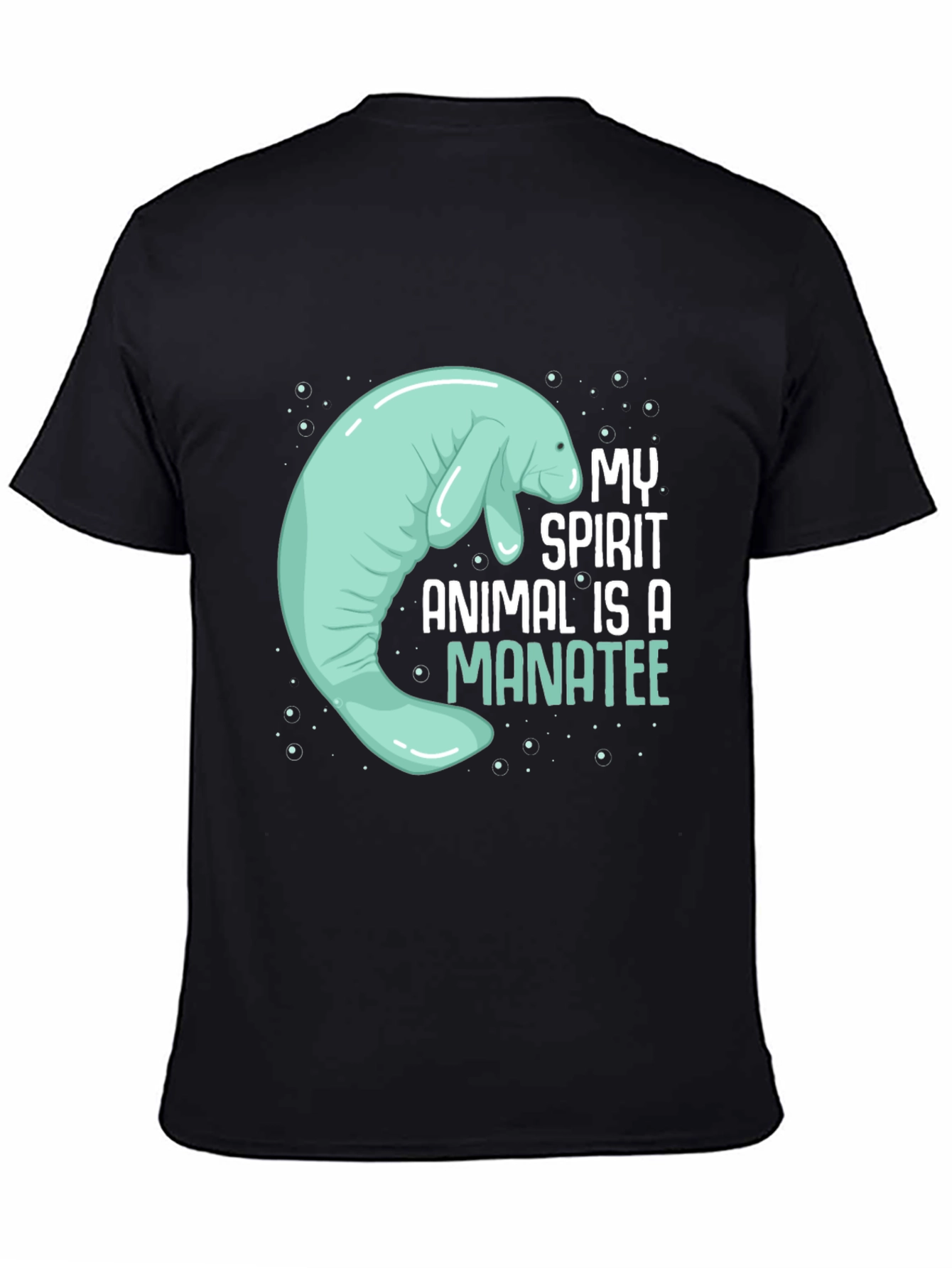 Manatee Spirit Animal Graphic Tee