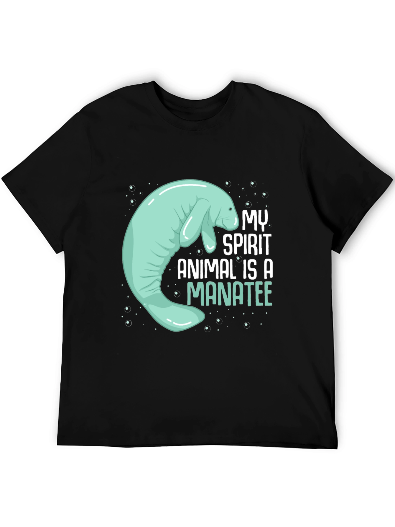 Manatee Spirit Animal Graphic Tee