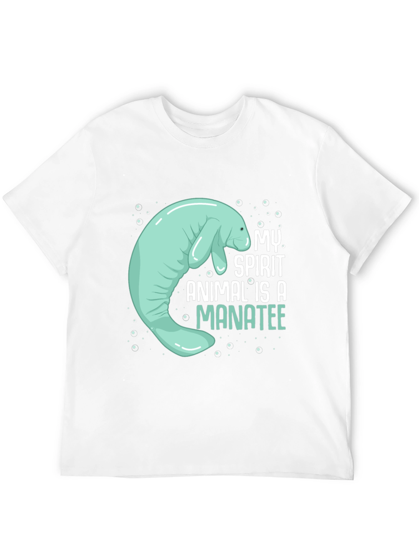 Manatee Spirit Animal Graphic Tee
